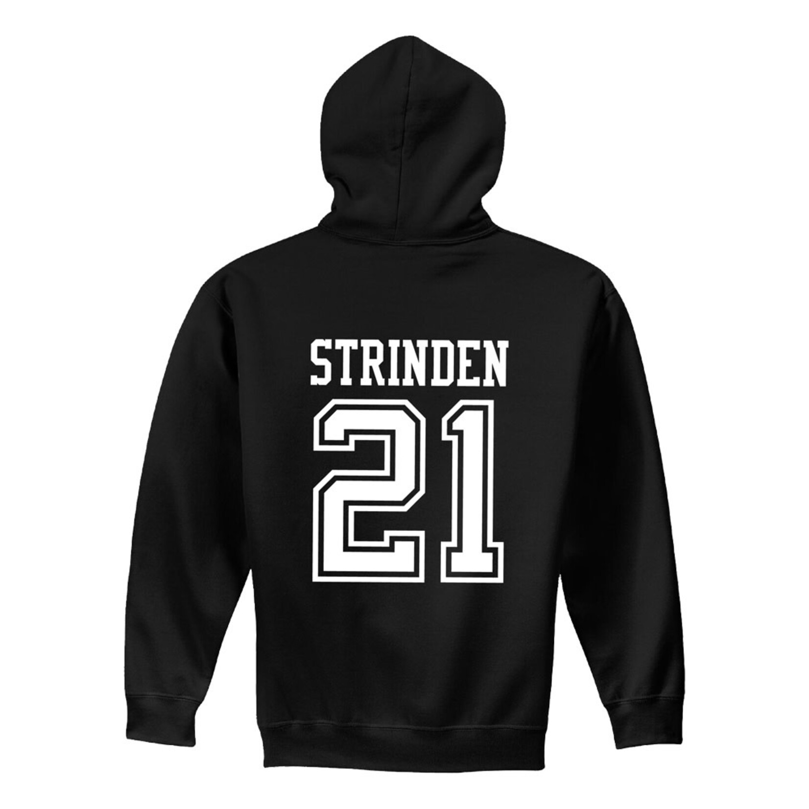 AHUNDYP #21 Ben Strinden North Dakota Hockey Sport Adult Hood