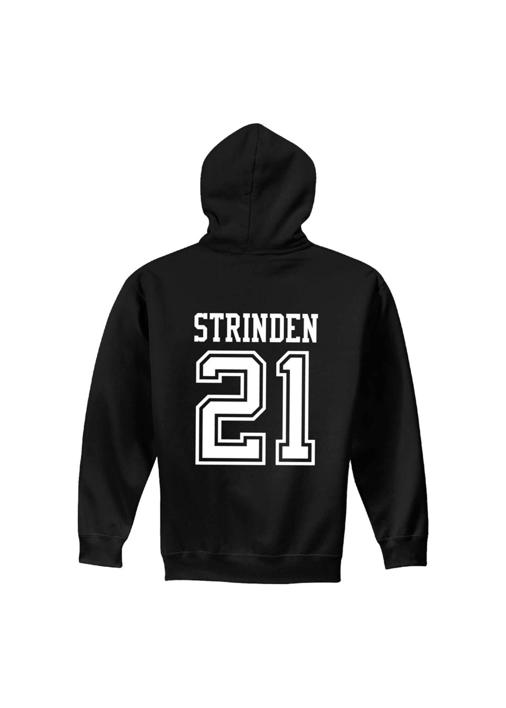 AHUNDYP #21 Ben Strinden North Dakota Hockey Sport Adult Hood