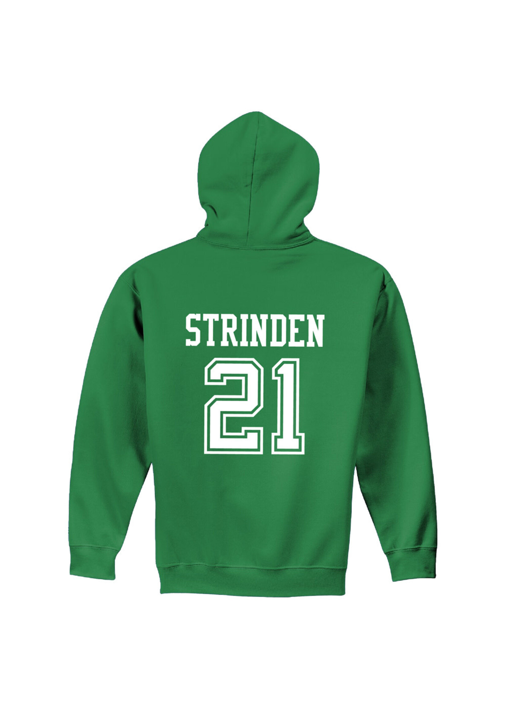 AHUNDYP #21 Ben Strinden North Dakota Hockey Sport Youth Hood