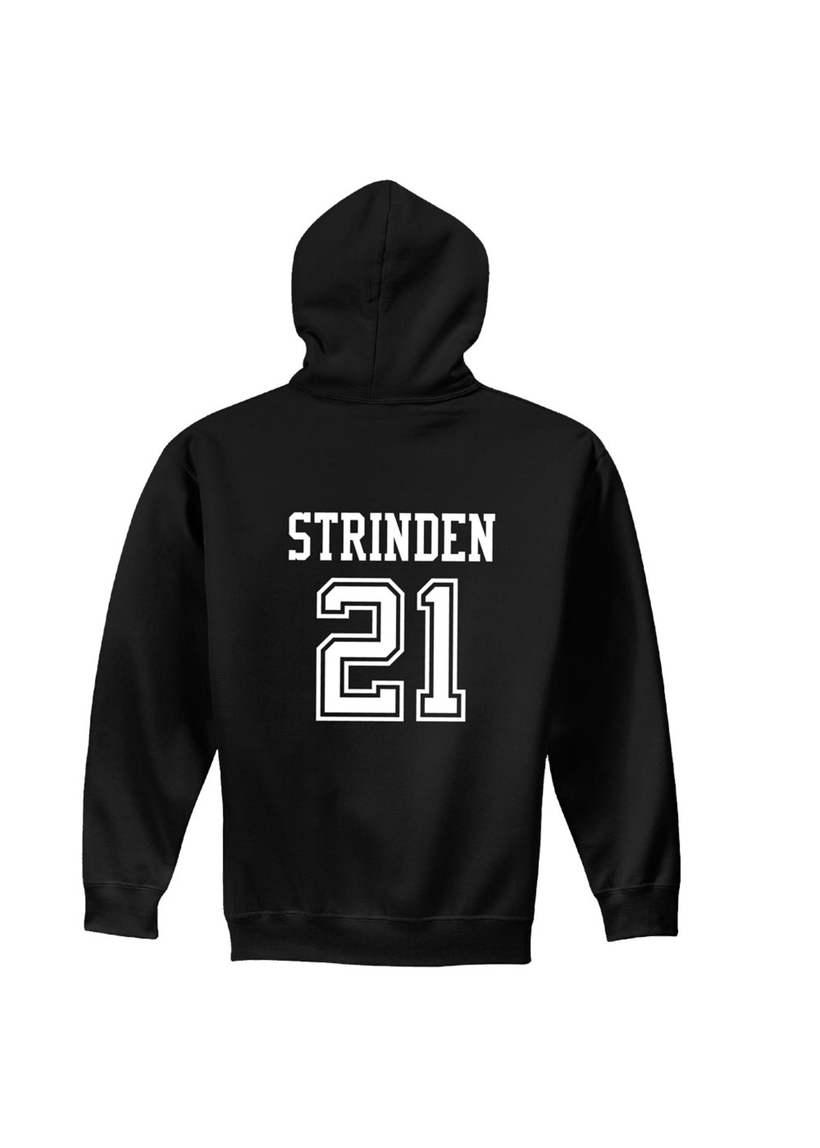 AHUNDYP #21 Ben Strinden North Dakota Hockey Sport Youth Hood