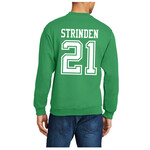 AHUNDYP #21 Ben Strinden North Dakota Hockey Sport Adult Crew