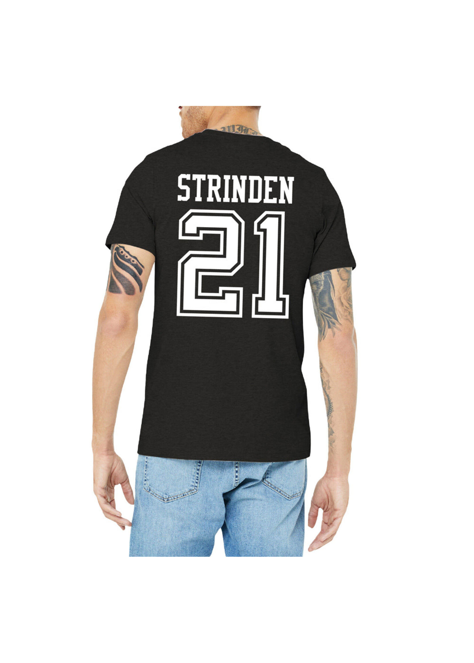 AHUNDYP #21 Ben Strinden North Dakota Hockey Sport Adult Tee