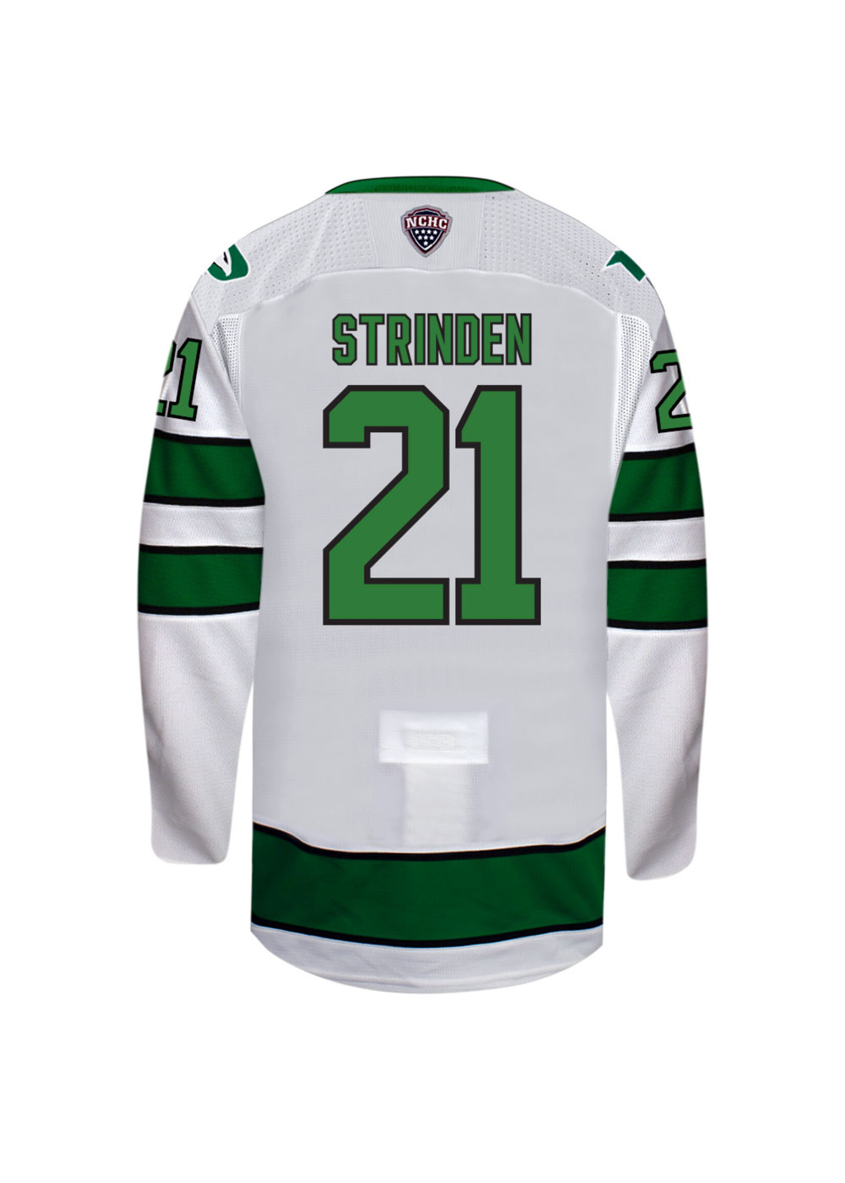 Beauty Unis #21 Ben Strinden North Dakota Hockey Beauty Youth Jersey