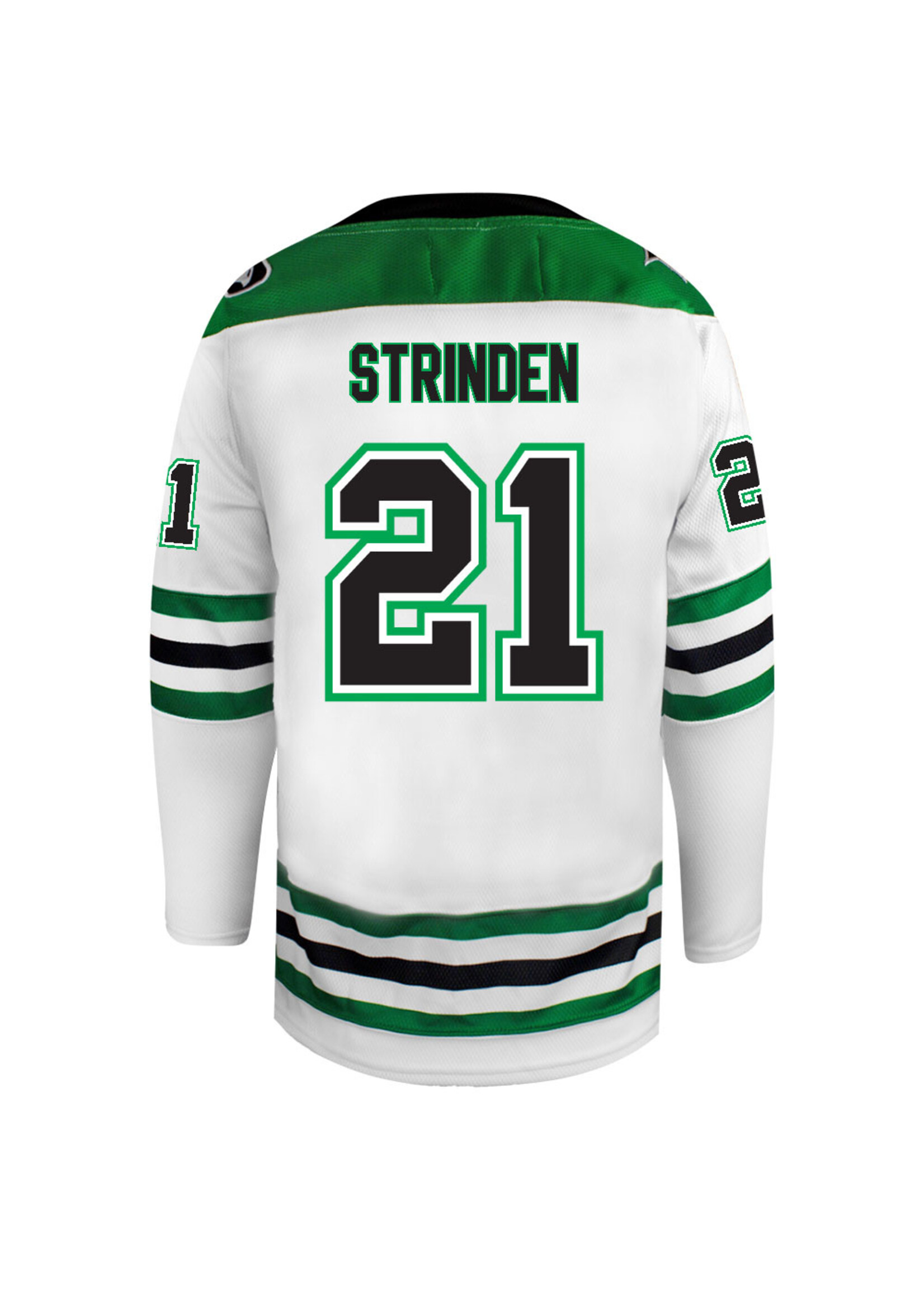 Beauty Unis #21 Ben Strinden North Dakota Hockey Beauty Youth Jersey