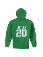 AHUNDYP #20 Cade Littler North Dakota Hockey Sport Youth Hood