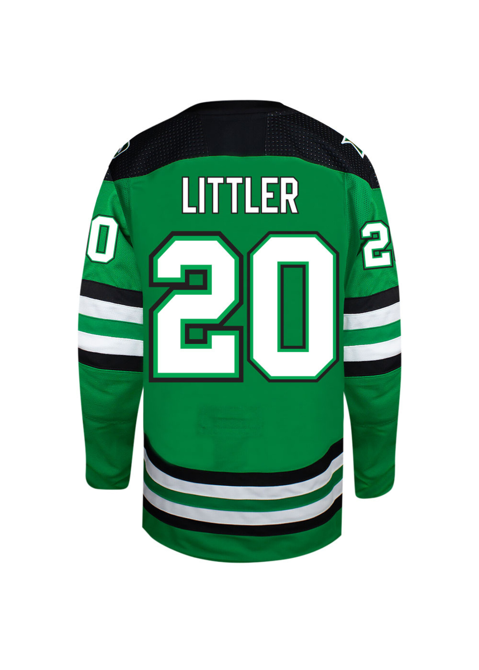 Beauty Unis #20 Cade Littler North Dakota Hockey Beauty Youth Jersey