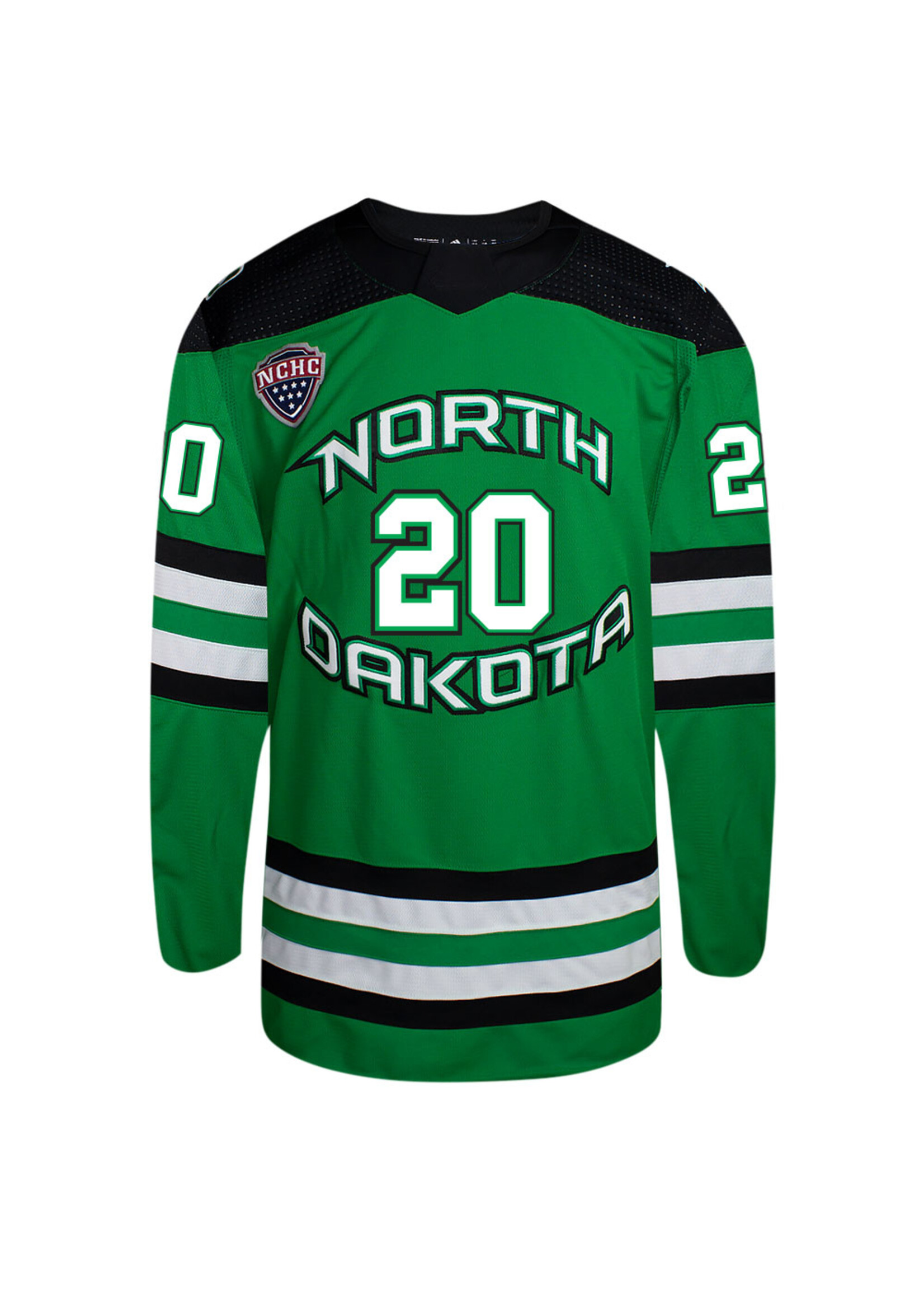 Beauty Unis #20 Cade Littler North Dakota Hockey Beauty Youth Jersey