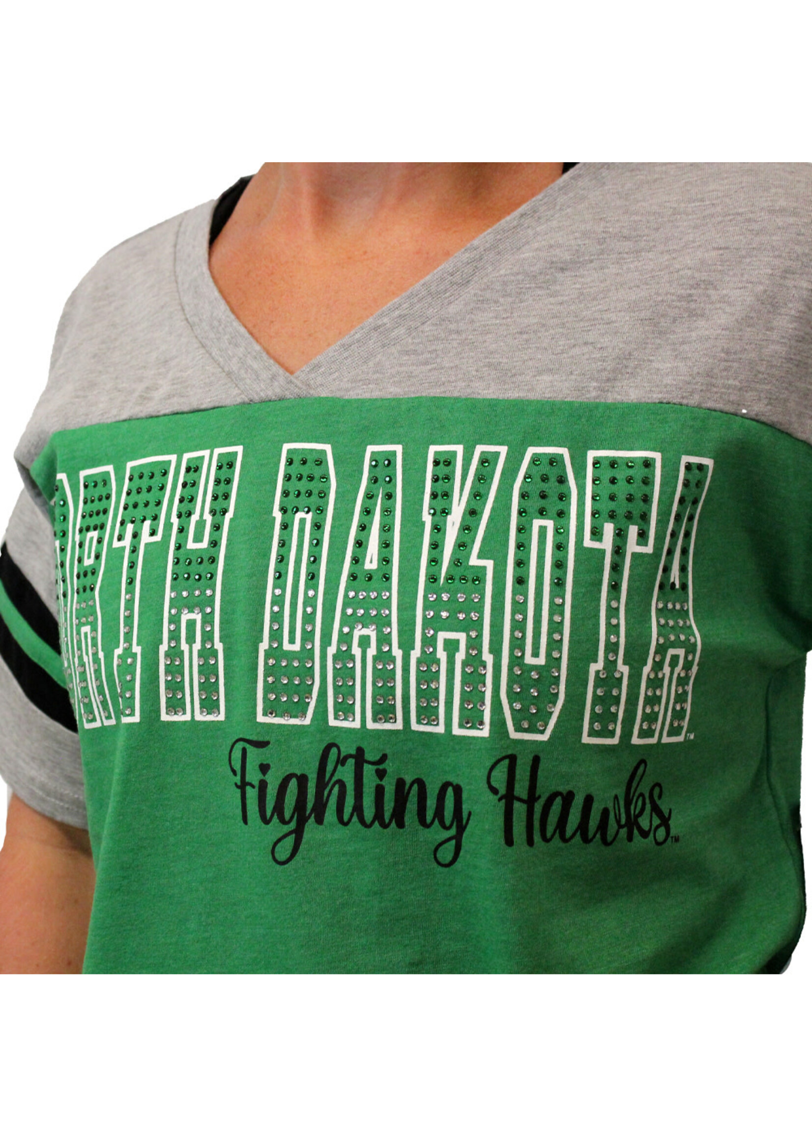 Colosseum Athletics Treasure Women's Short Sleeve V-Neck Tee