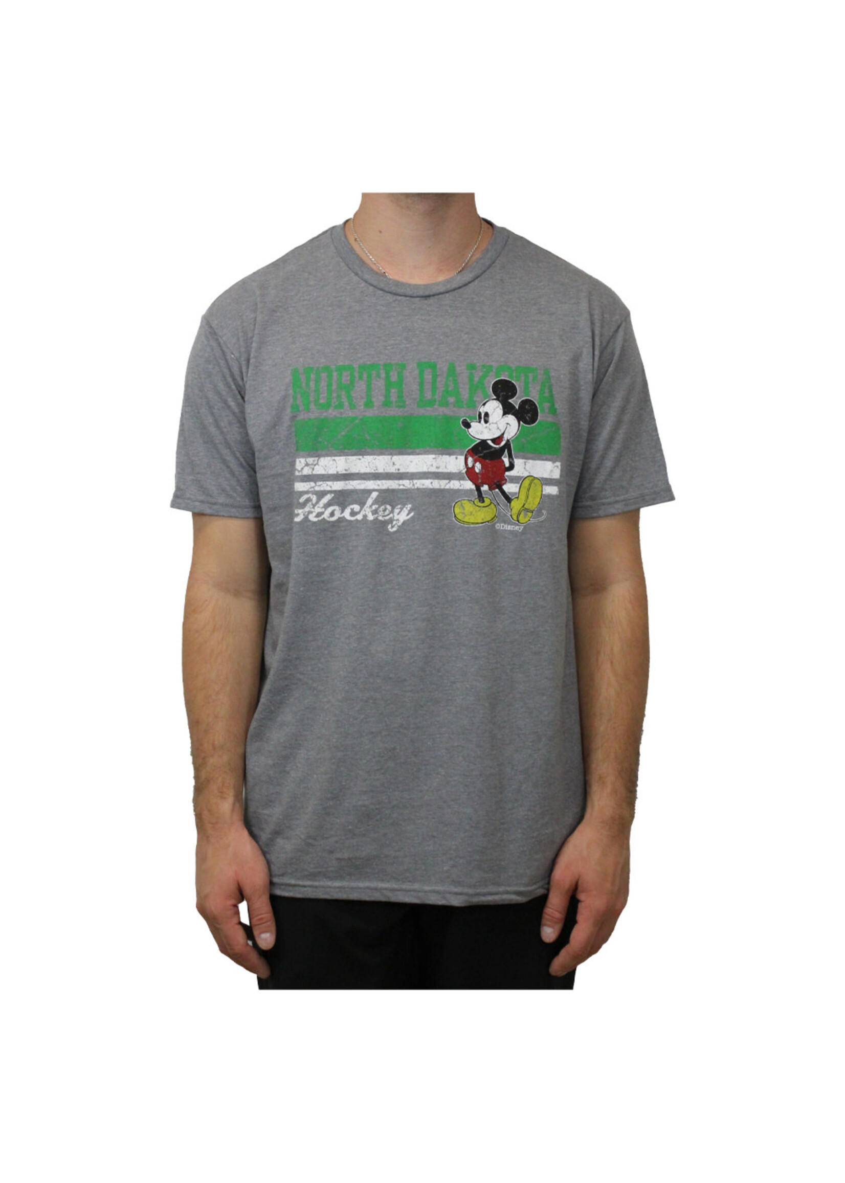 Blue 84 Mickey Mouse ND Hockey Tee