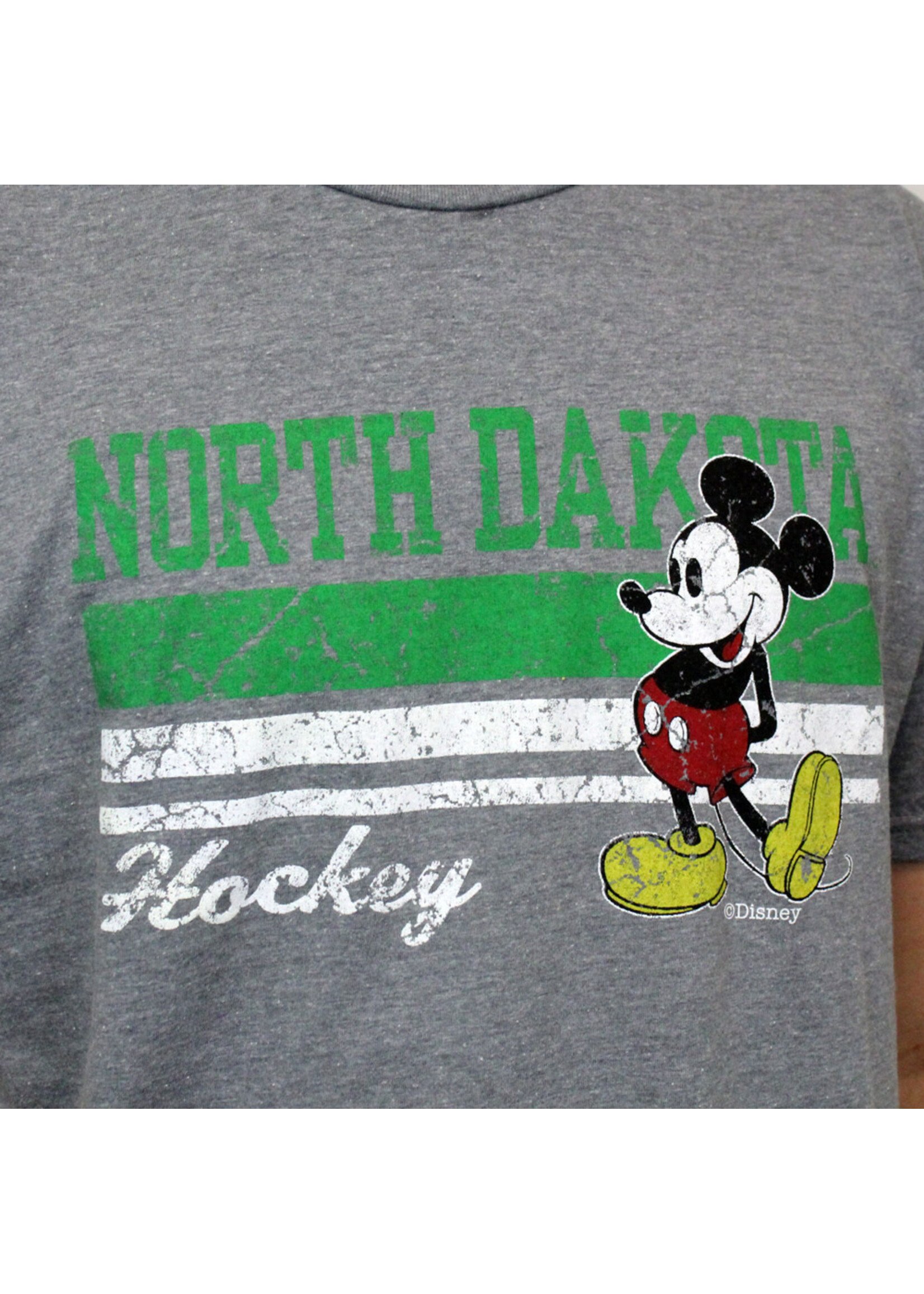 Blue 84 Mickey Mouse ND Hockey Tee