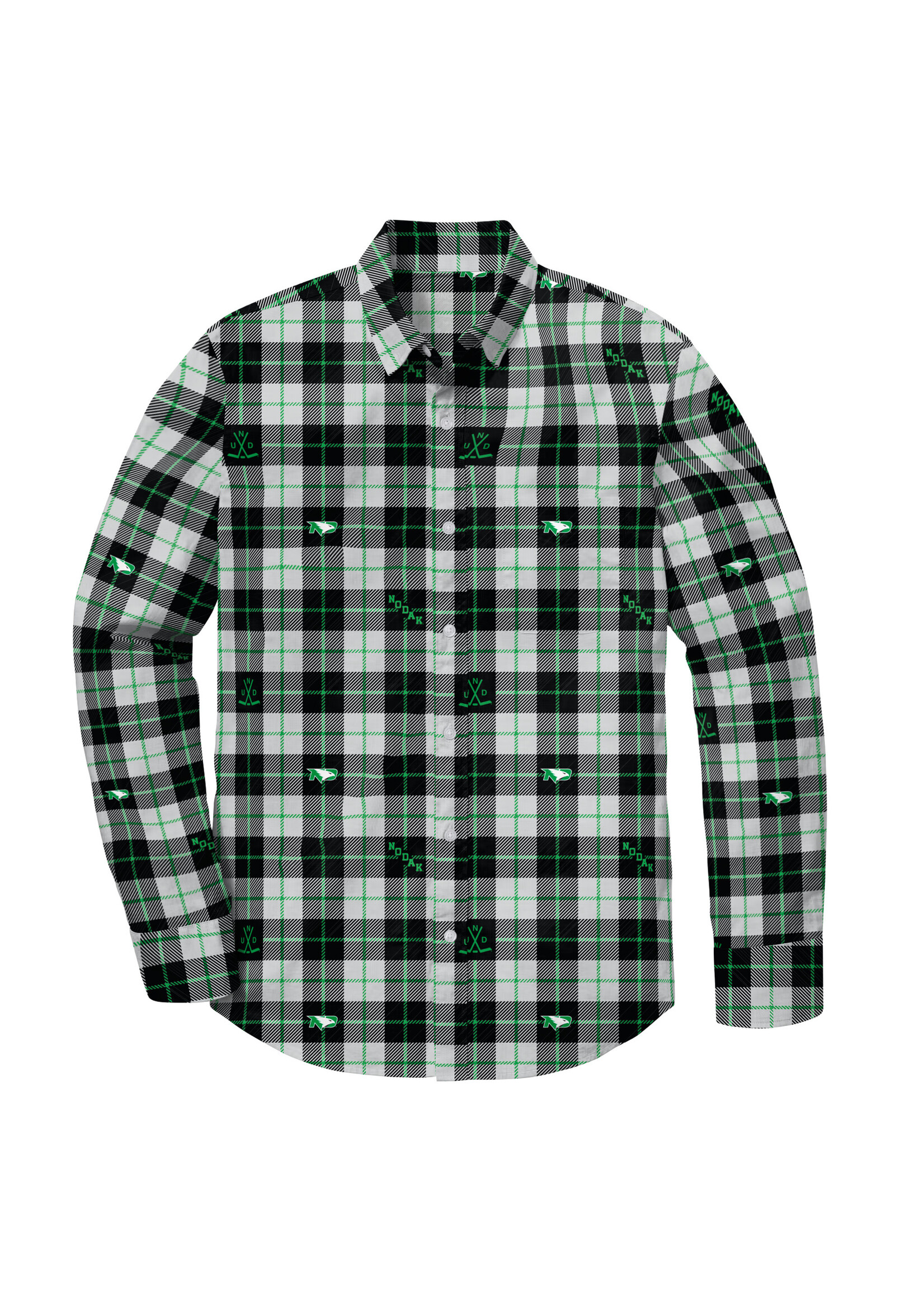 Jack & Sage Nodak Hockey Flannel Shirt
