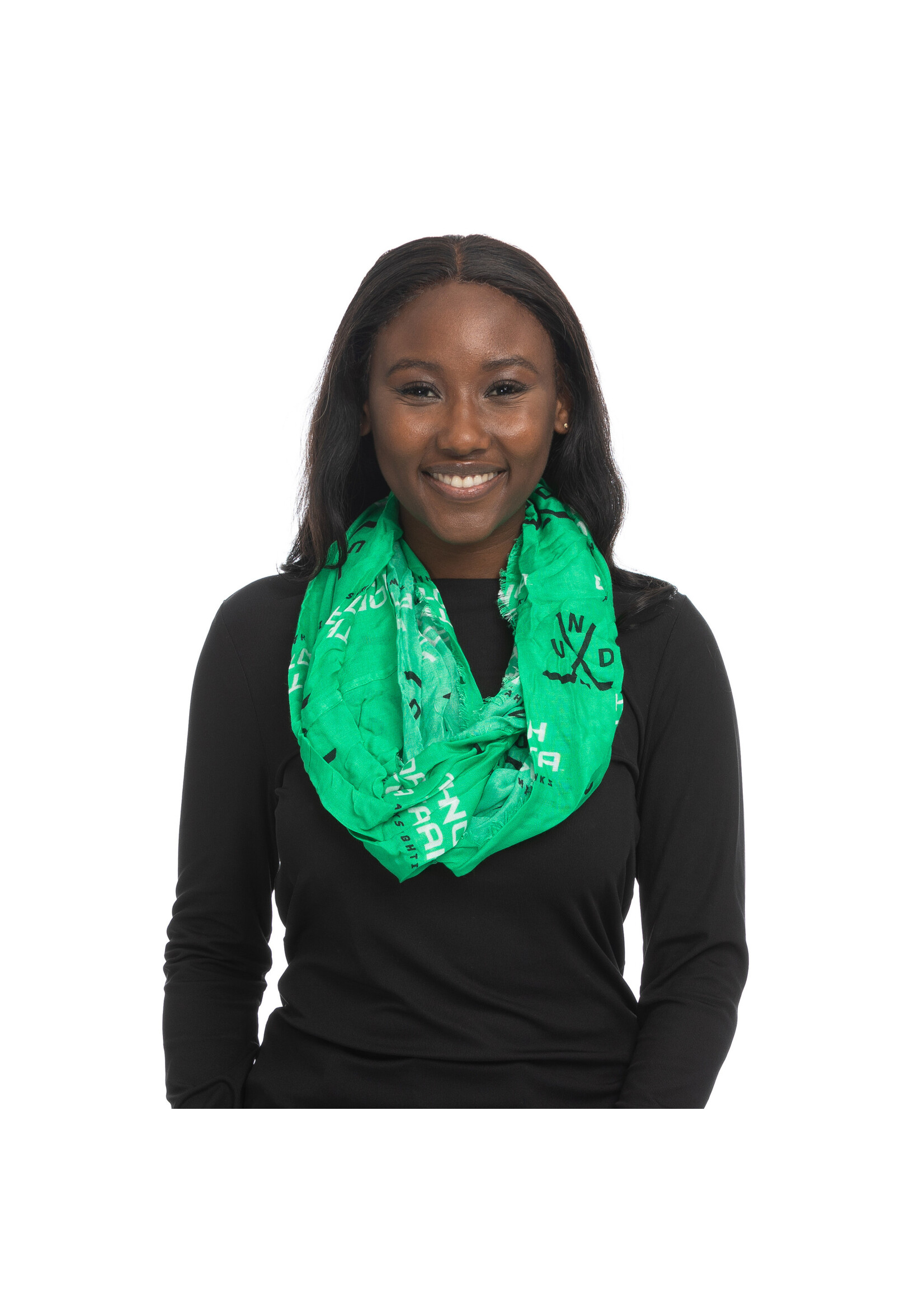 ZooZatZ North Dakota Hockey Infinity Scarf