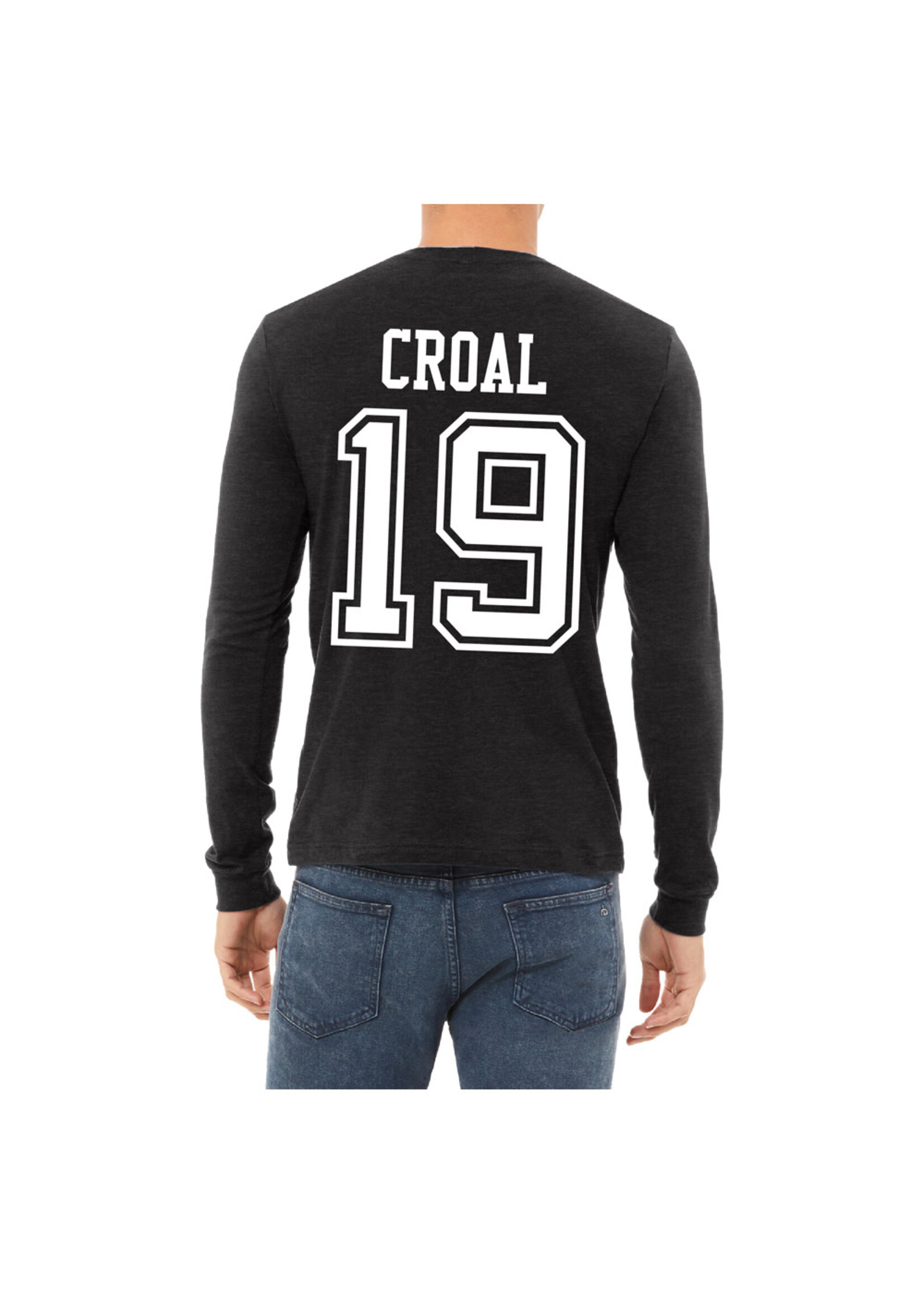 AHUNDYP #19 Cody Croal North Dakota Hockey Sport Adult Long Sleeve