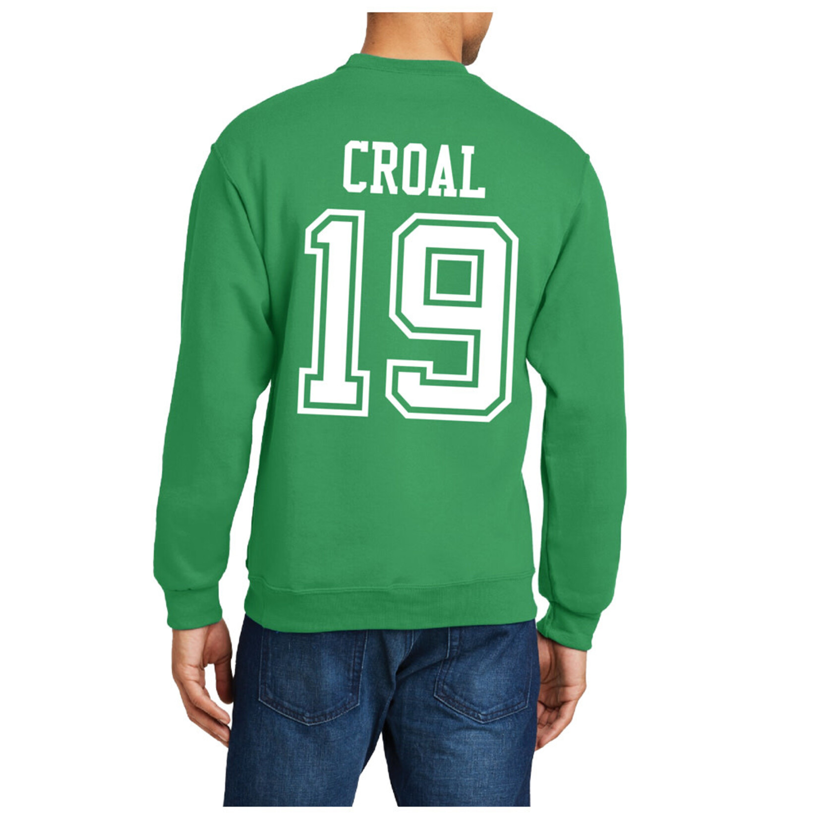 AHUNDYP #19 Cody Croal North Dakota Hockey Sport Adult Crew