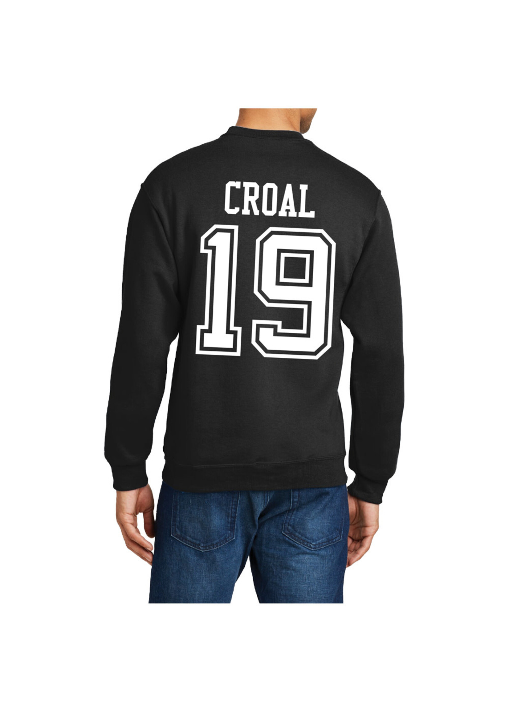 AHUNDYP #19 Cody Croal North Dakota Hockey Sport Adult Crew
