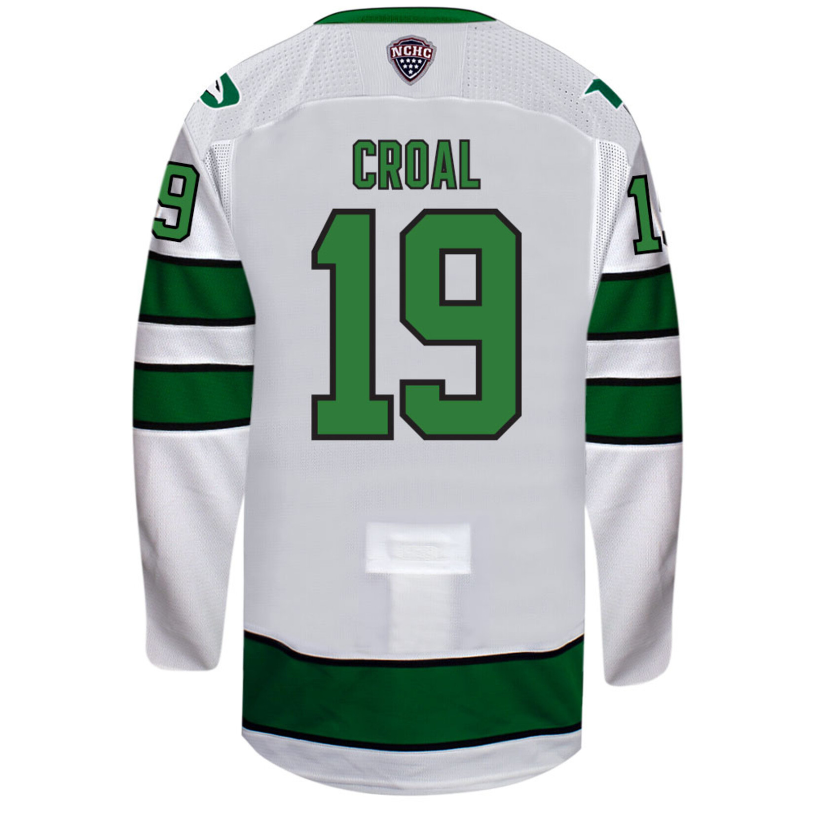 AHUNDYP #19 Cody Croal Adidas Authentic North Dakota Hockey Jersey