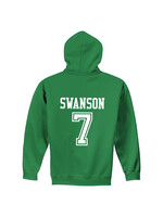 AHUNDYP #7 Mac Swanson North Dakota Hockey Sport Youth Hood