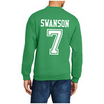 AHUNDYP #7 Mac Swanson North Dakota Hockey Sport Adult Crew