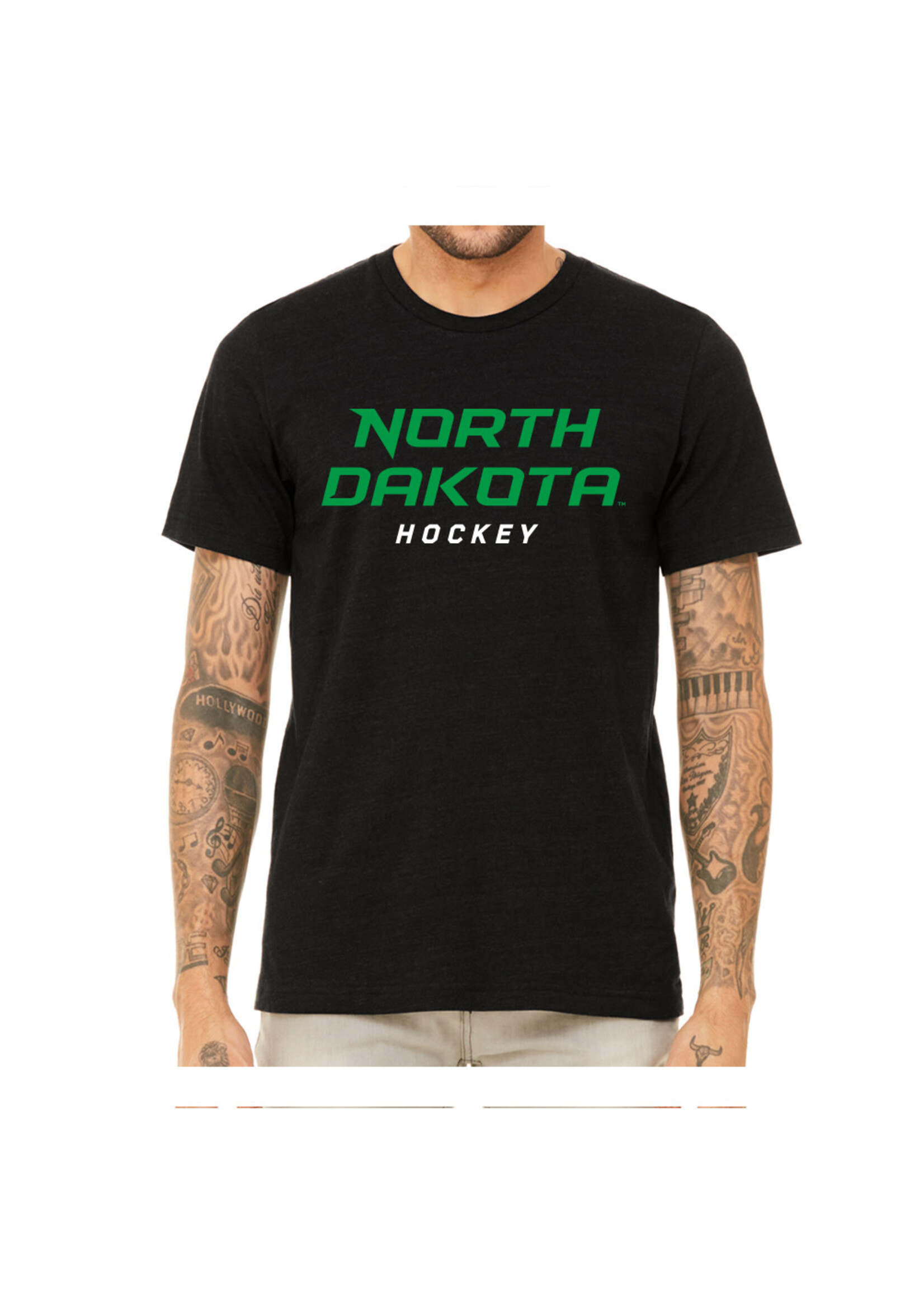 AHUNDYP #7 Mac Swanson North Dakota Hockey Sport Adult Tee