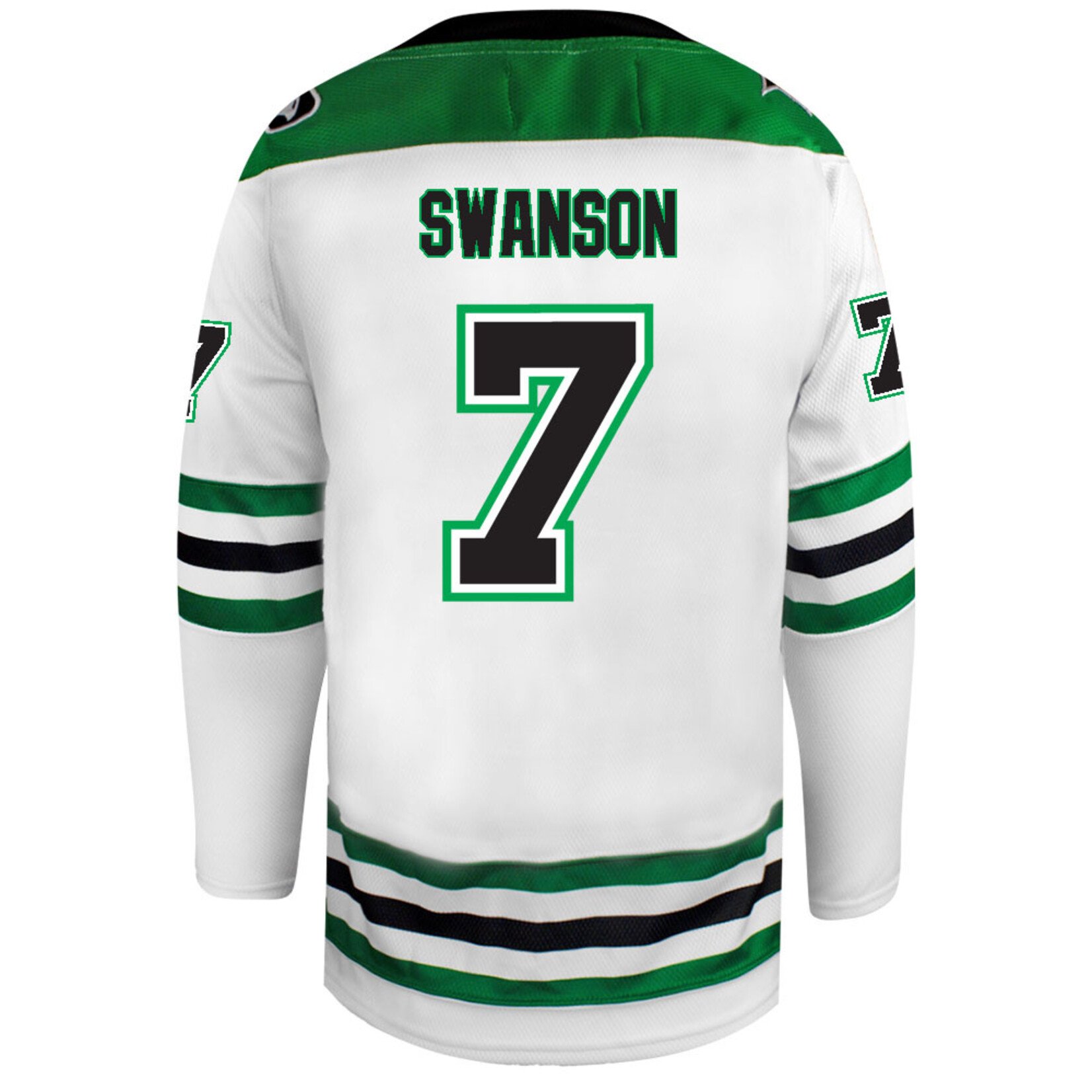 AHUNDYP #7 Mac Swanson Adidas Authentic North Dakota Hockey Jersey