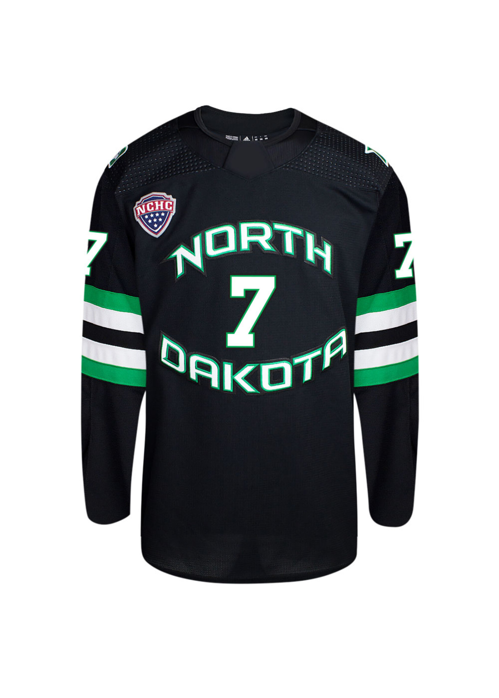 Beauty Unis #7 Mac Swanson North Dakota Hockey Beauty Youth Jersey