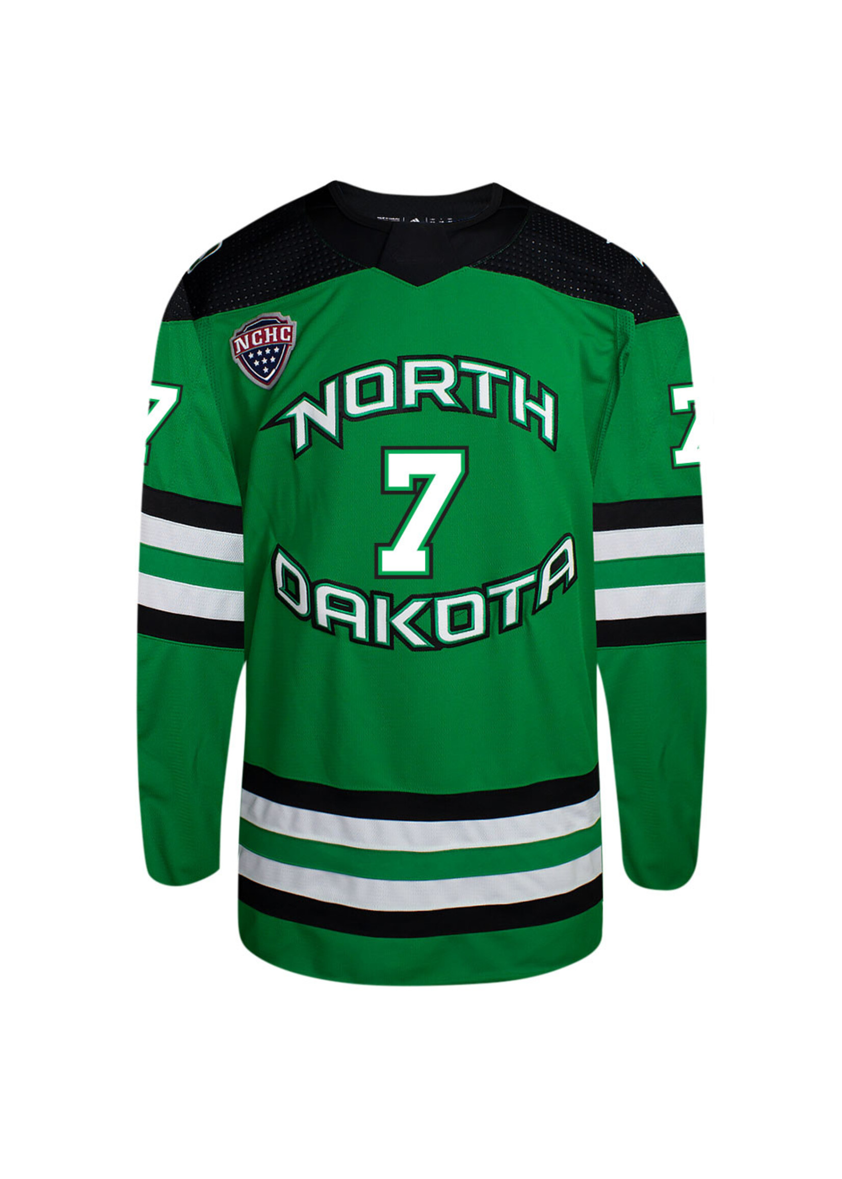 Beauty Unis #7 Mac Swanson North Dakota Hockey Beauty Youth Jersey