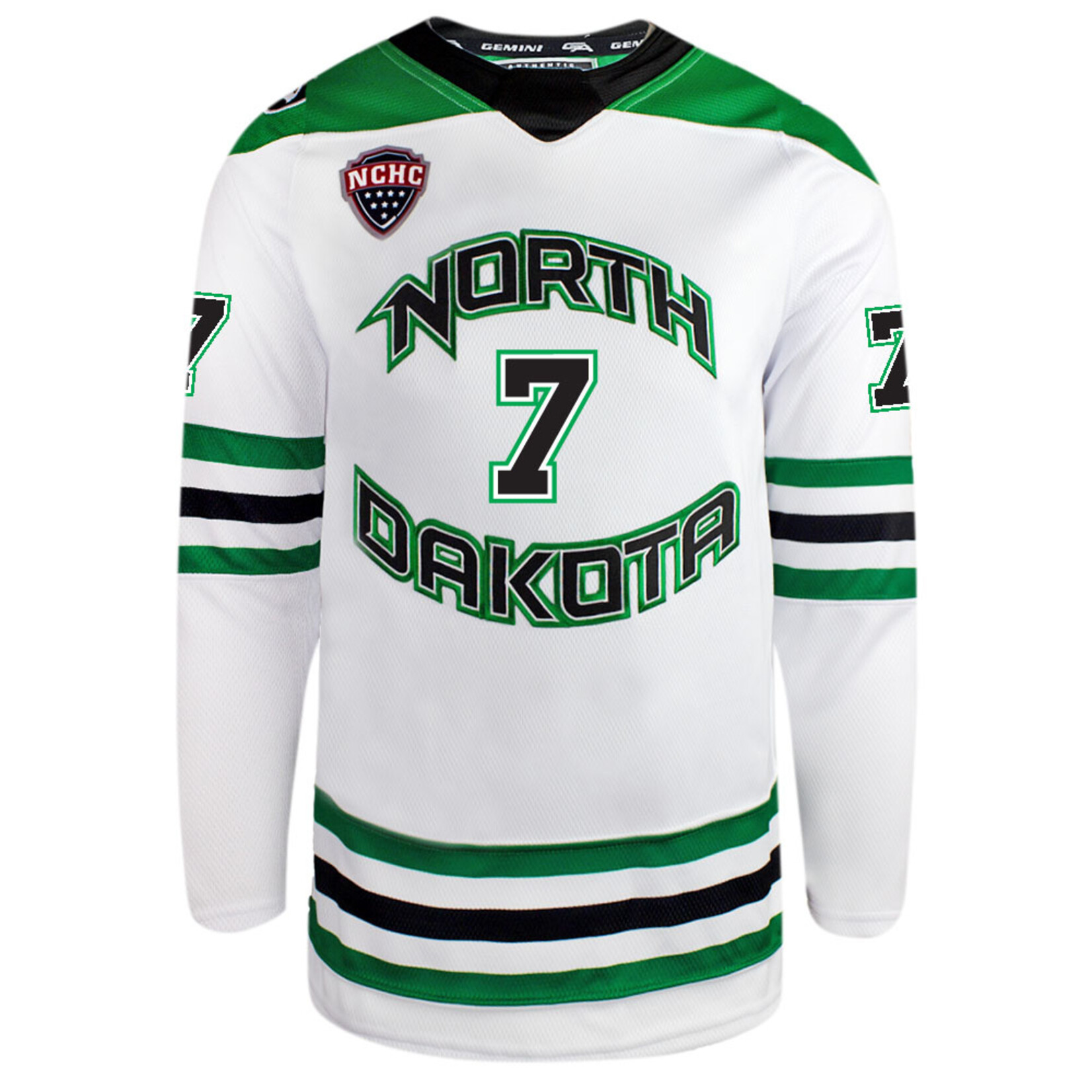 AHUNDYP #7 Mac Swanson North Dakota Hockey Beauty Jersey