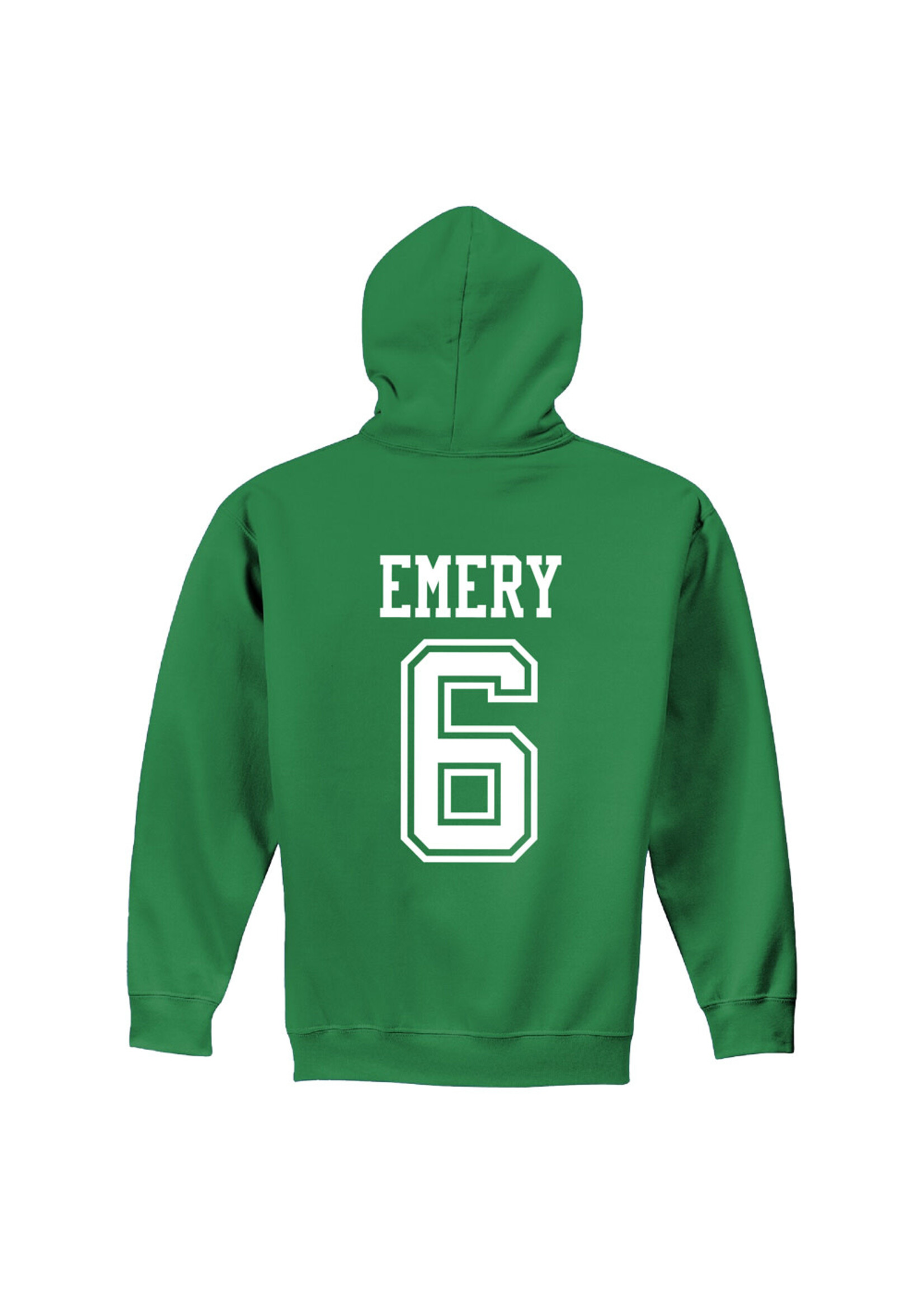 AHUNDYP #6 EJ Emery North Dakota Hockey Sport Adult Hood