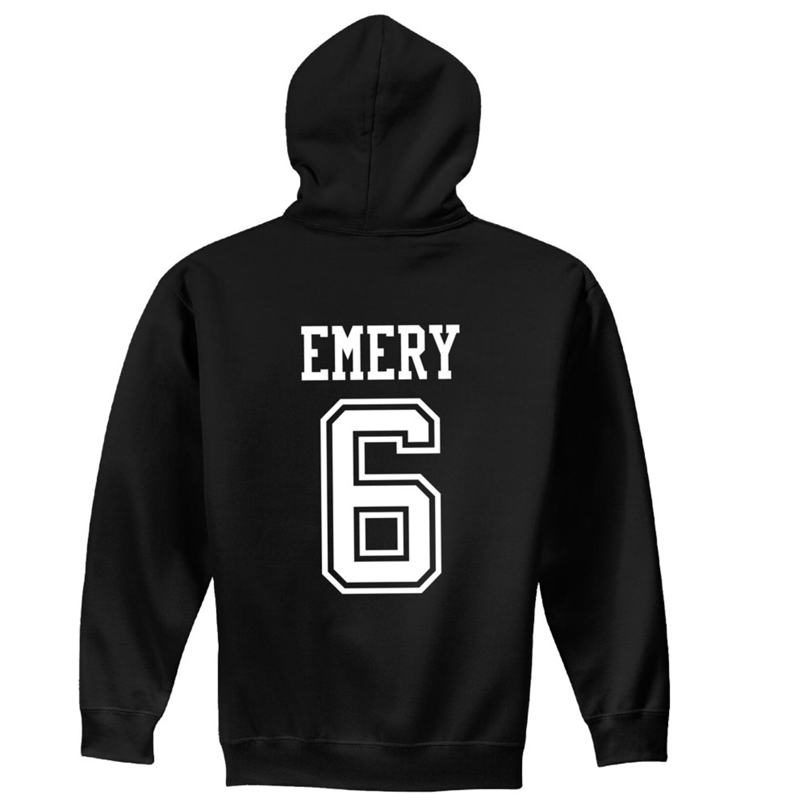 AHUNDYP #6 EJ Emery North Dakota Hockey Sport Adult Hood