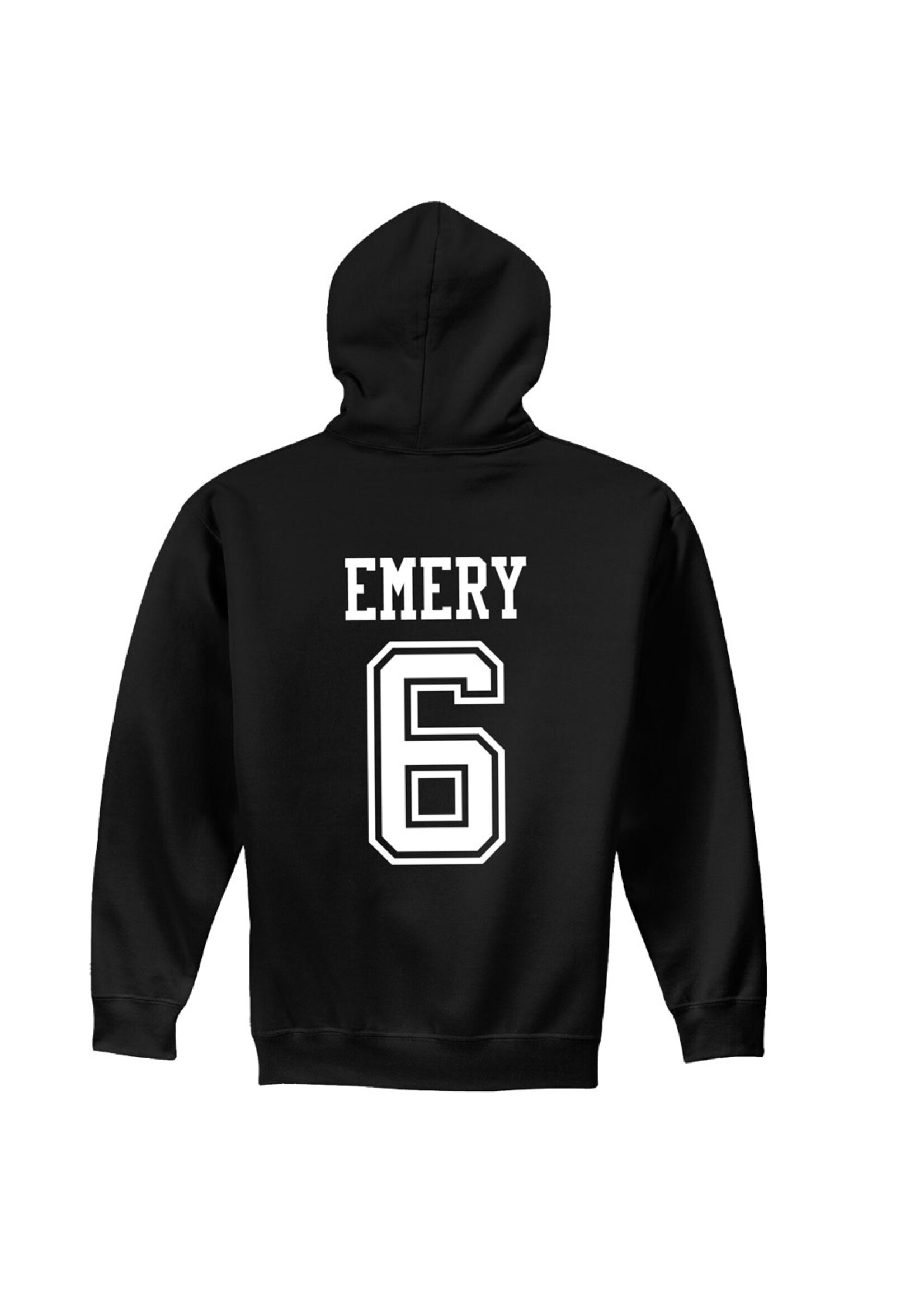 AHUNDYP #6 EJ Emery North Dakota Hockey Sport Adult Hood