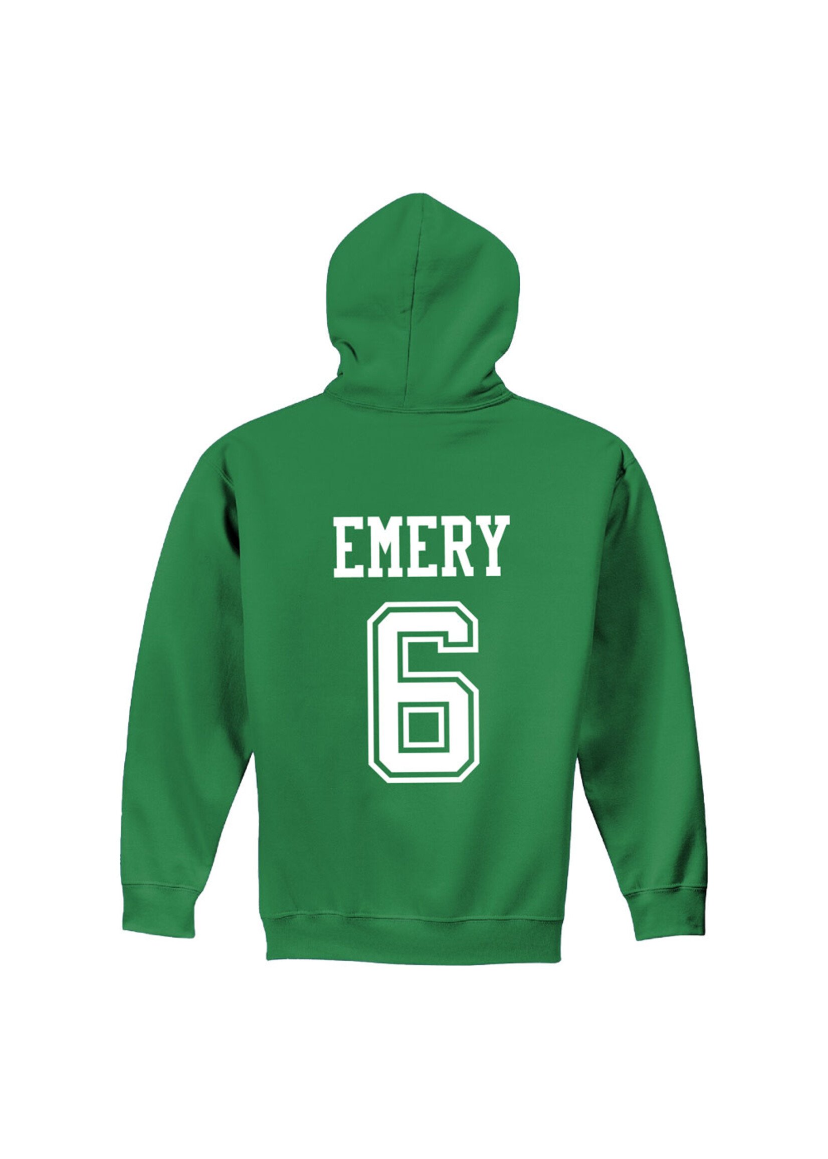 AHUNDYP #6 EJ Emery North Dakota Hockey Sport Youth Hood