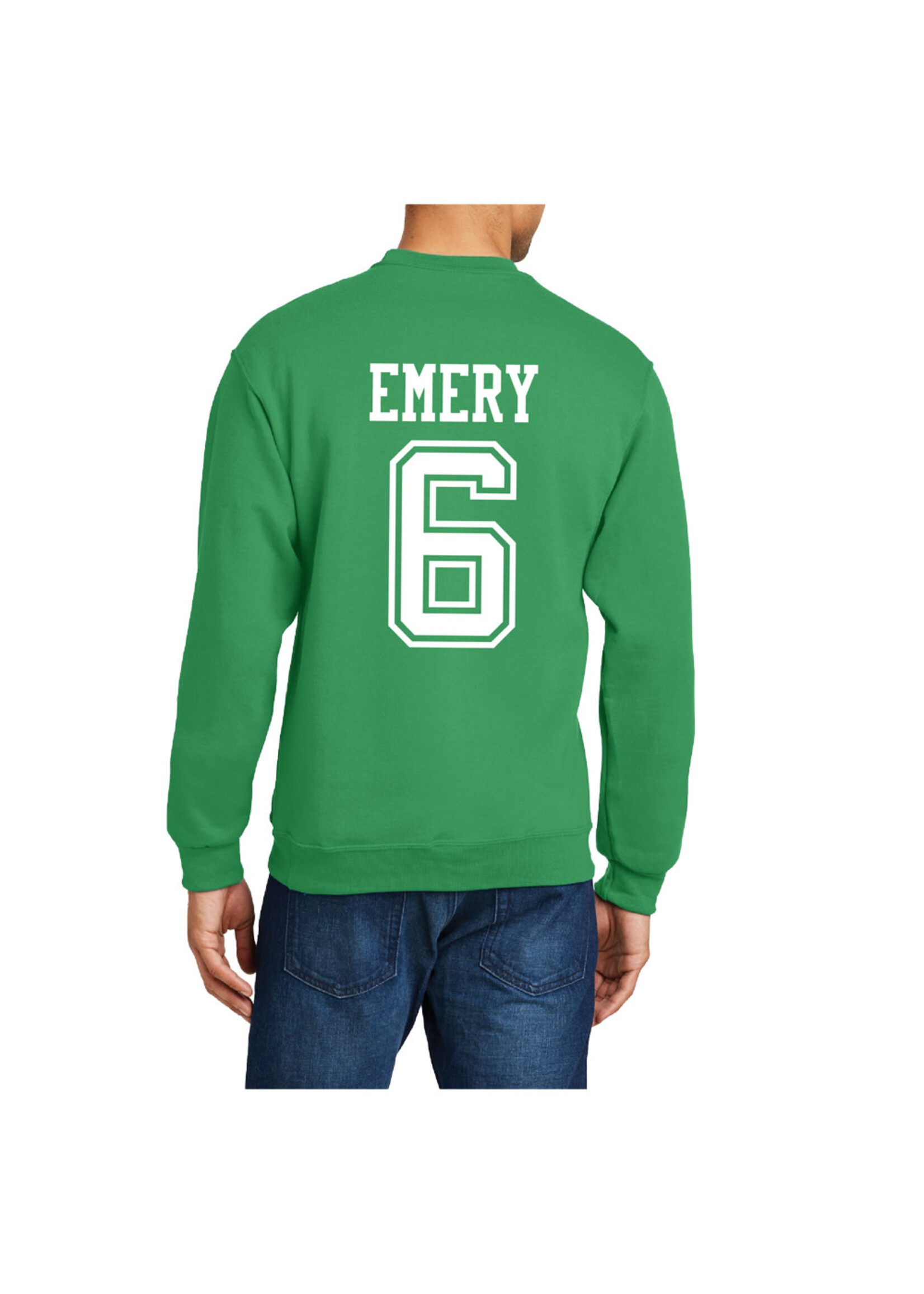 AHUNDYP #6 EJ Emery North Dakota Hockey Sport Adult Crew