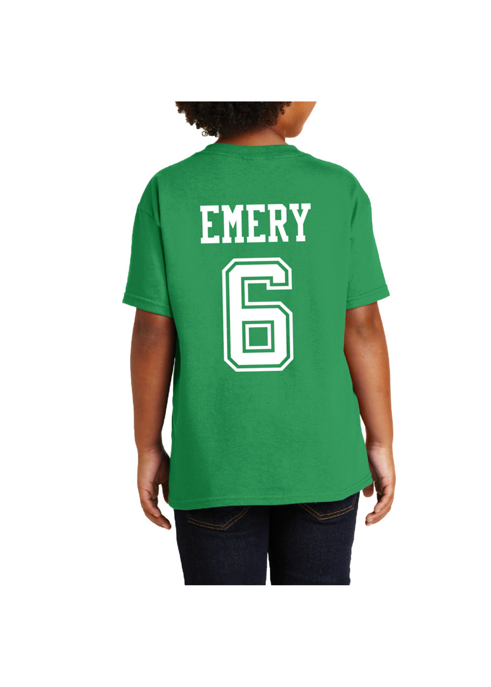 AHUNDYP #6 EJ Emery North Dakota Hockey Sport Youth Tee