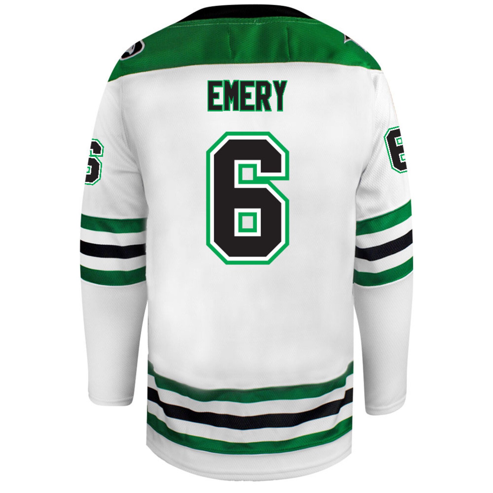 AHUNDYP #6 EJ Emery North Dakota Hockey SP Jersey