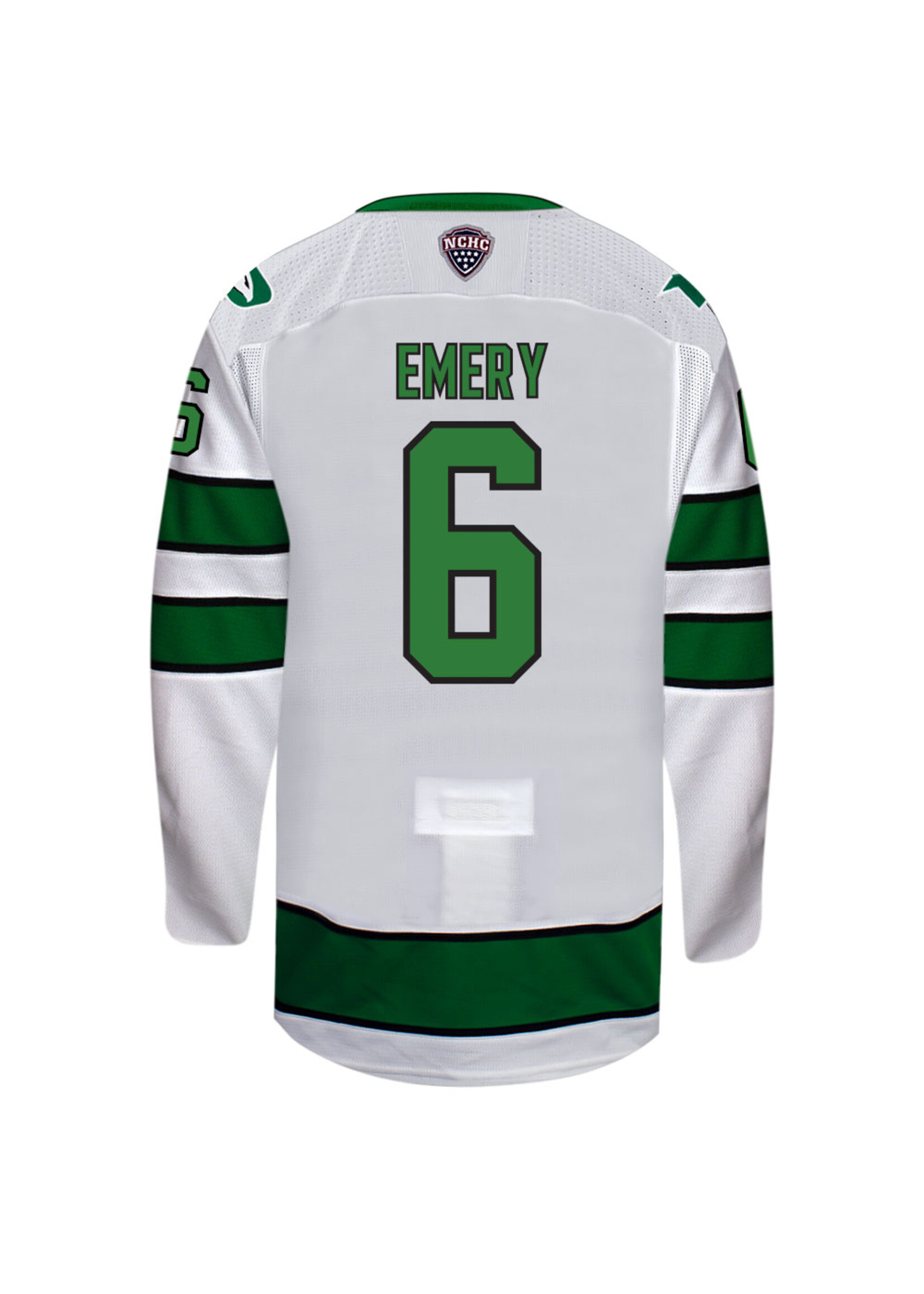 Beauty Unis #6 EJ Emery North Dakota Hockey Beauty Youth Jersey