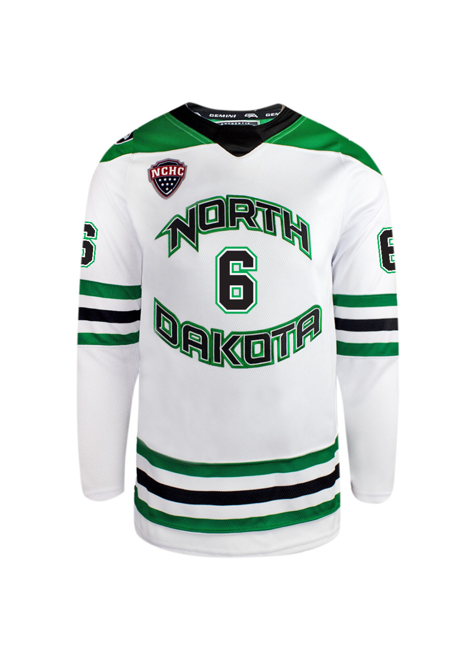 Beauty Unis #6 EJ Emery North Dakota Hockey Beauty Youth Jersey