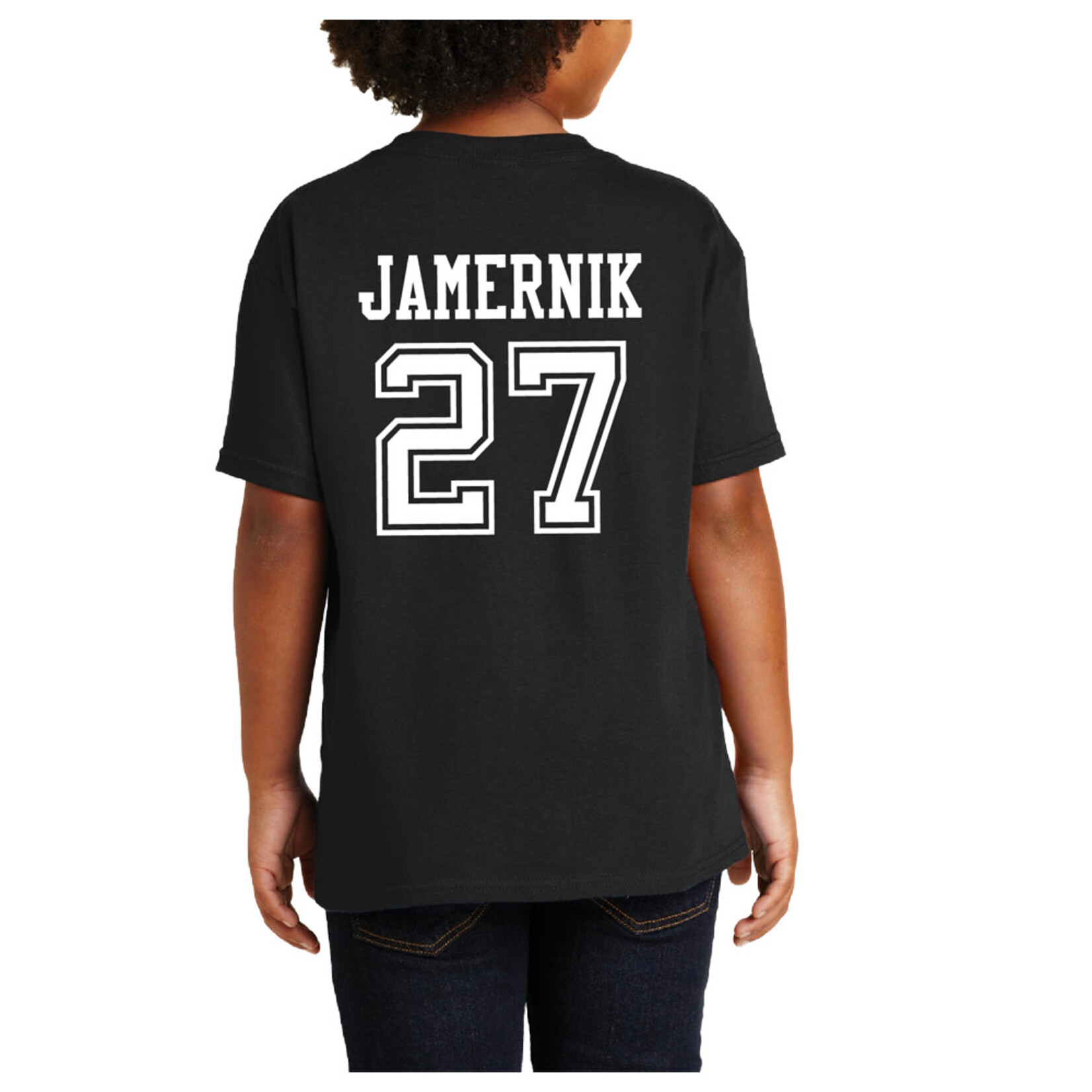 AHUNDYP #27 Louis Jamernik North Dakota Hockey Sport Youth Tee