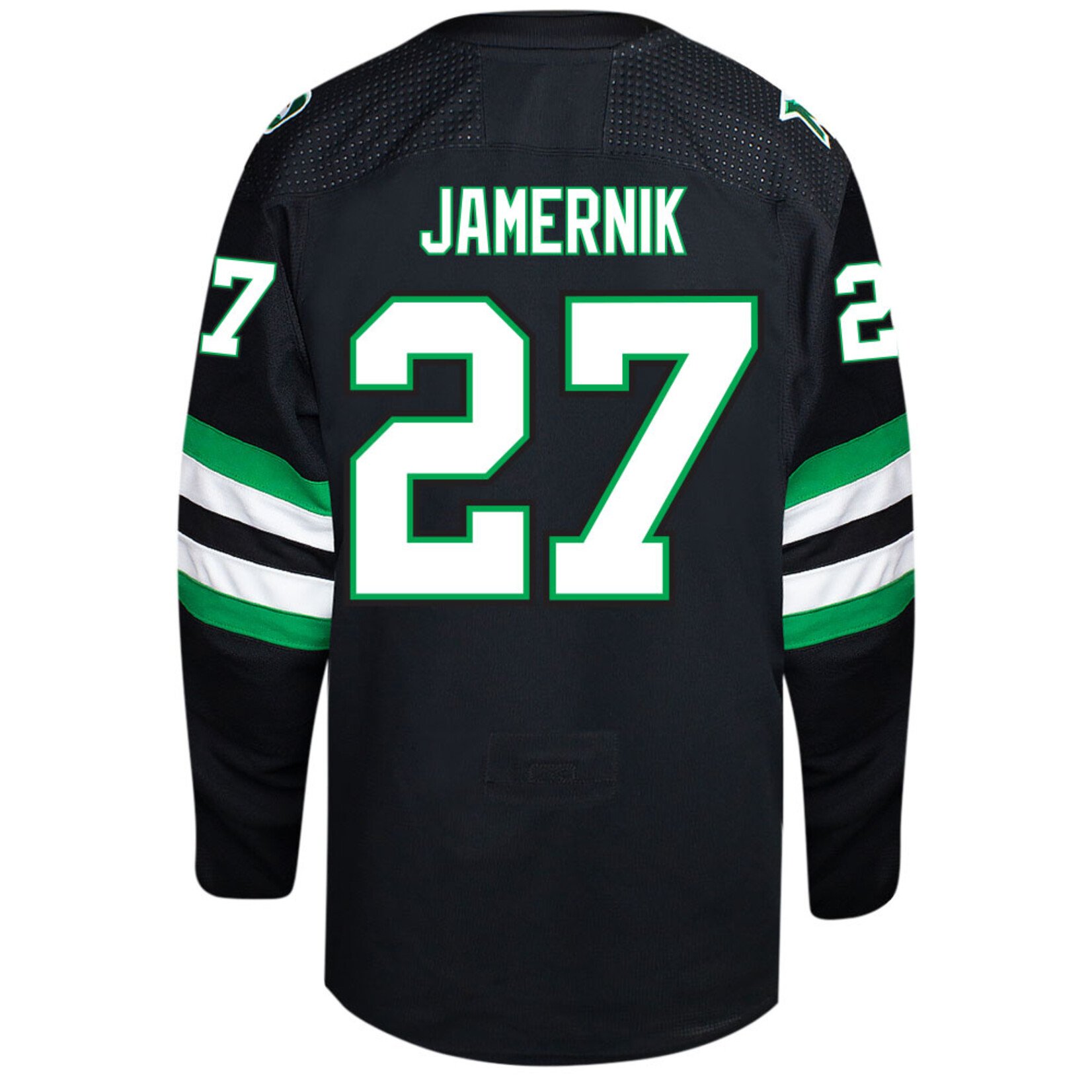 AHUNDYP #27 Louis Jamernik Adidas Authentic North Dakota Hockey Jersey