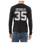 AHUNDYP #35 TJ Semptimphelter North Dakota Hockey Sport Adult Long Sleeve