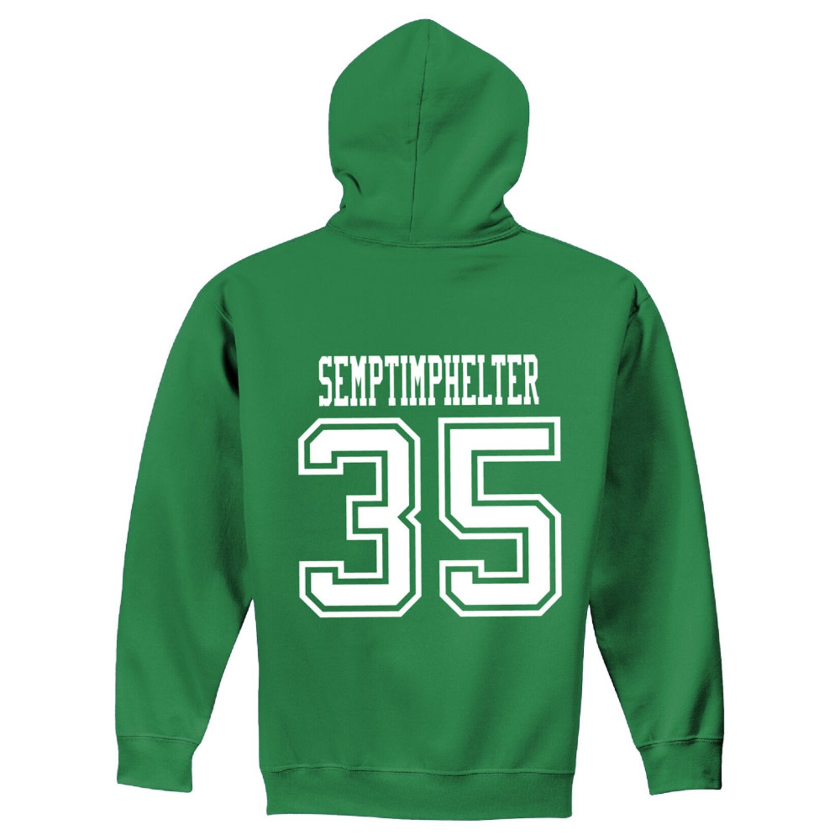 AHUNDYP #35 TJ Semptimphelter North Dakota Hockey Sport Adult Hood