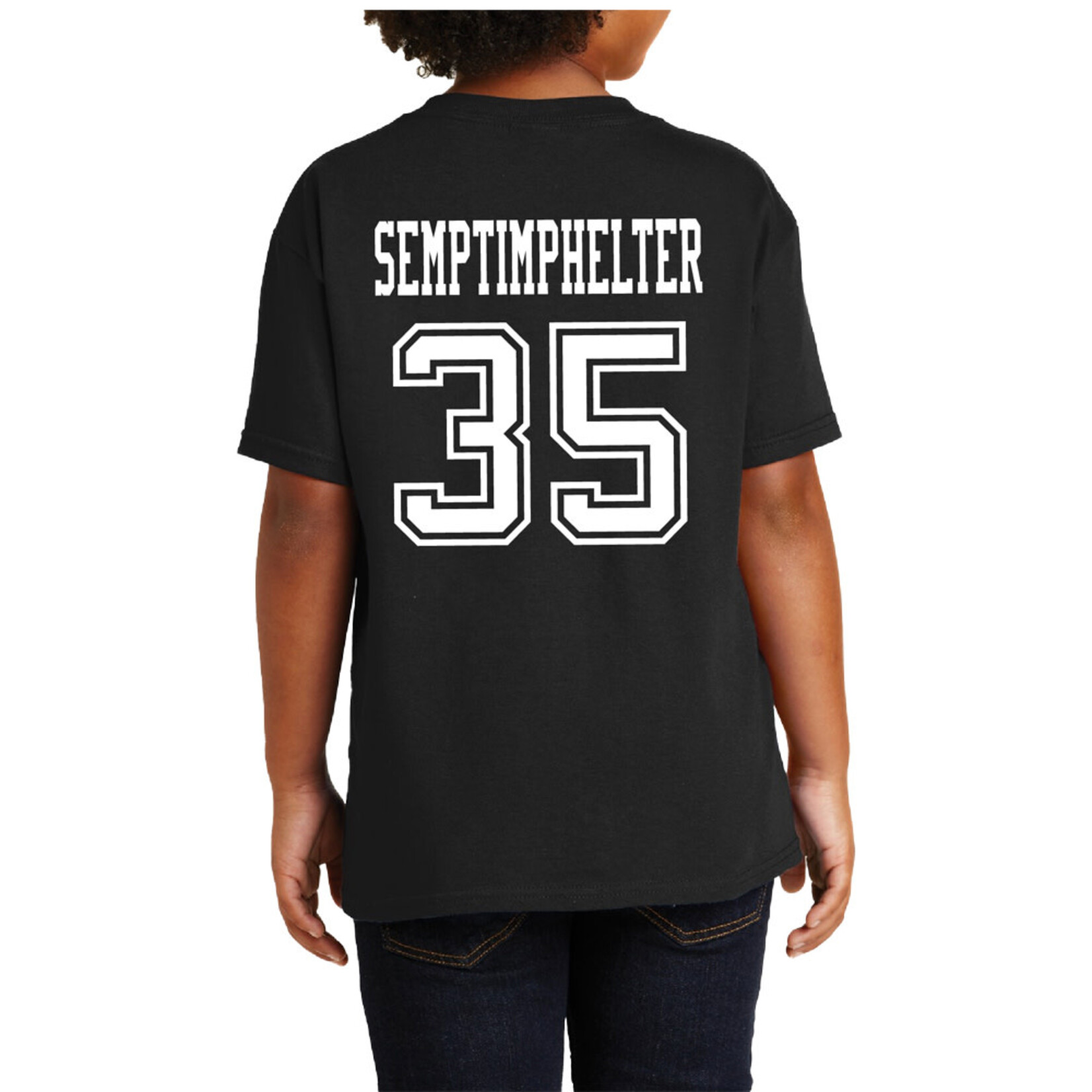 AHUNDYP #35 TJ Semptimphelter North Dakota Hockey Sport Youth Tee