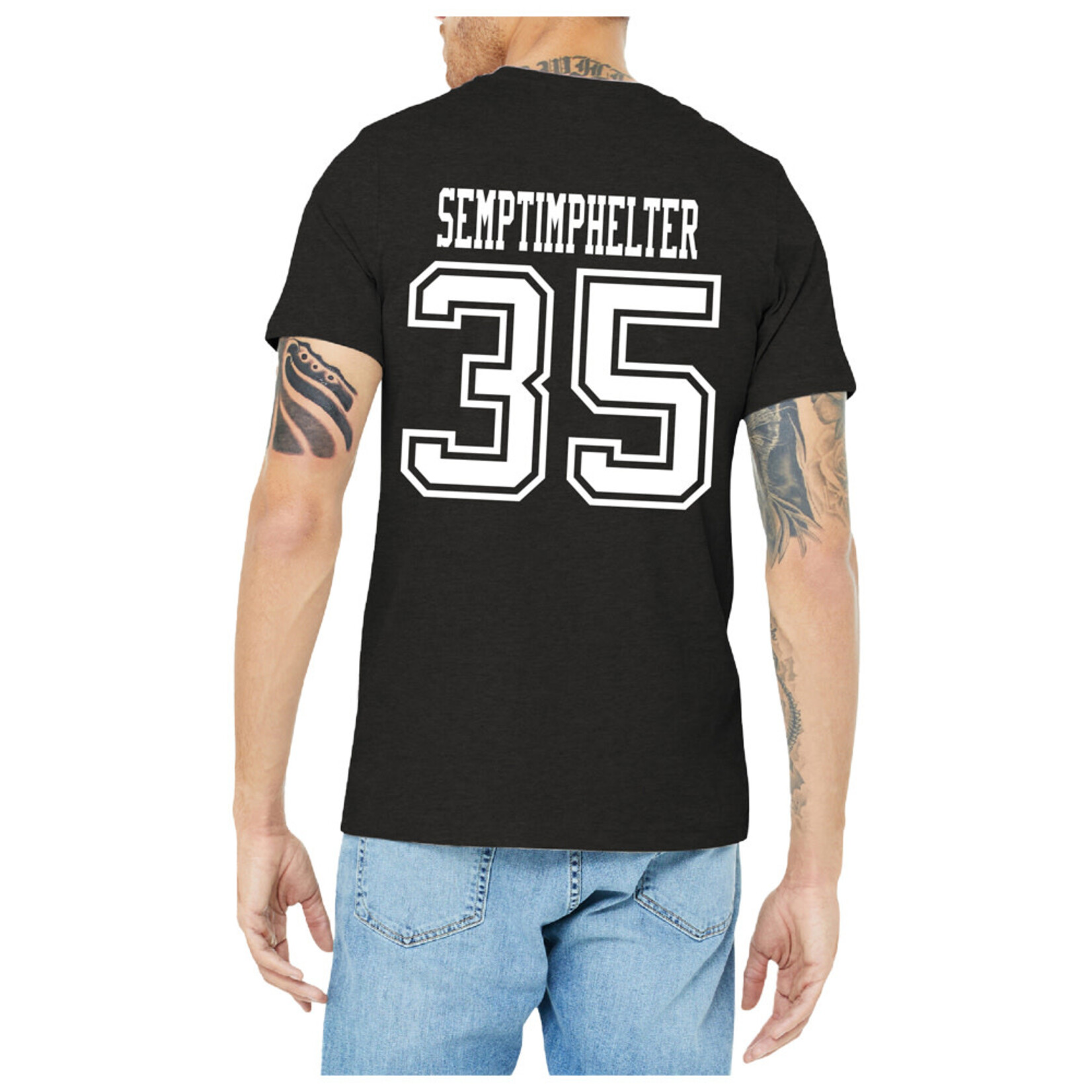 AHUNDYP #35 TJ Semptimphelter North Dakota Hockey Sport Adult Tee