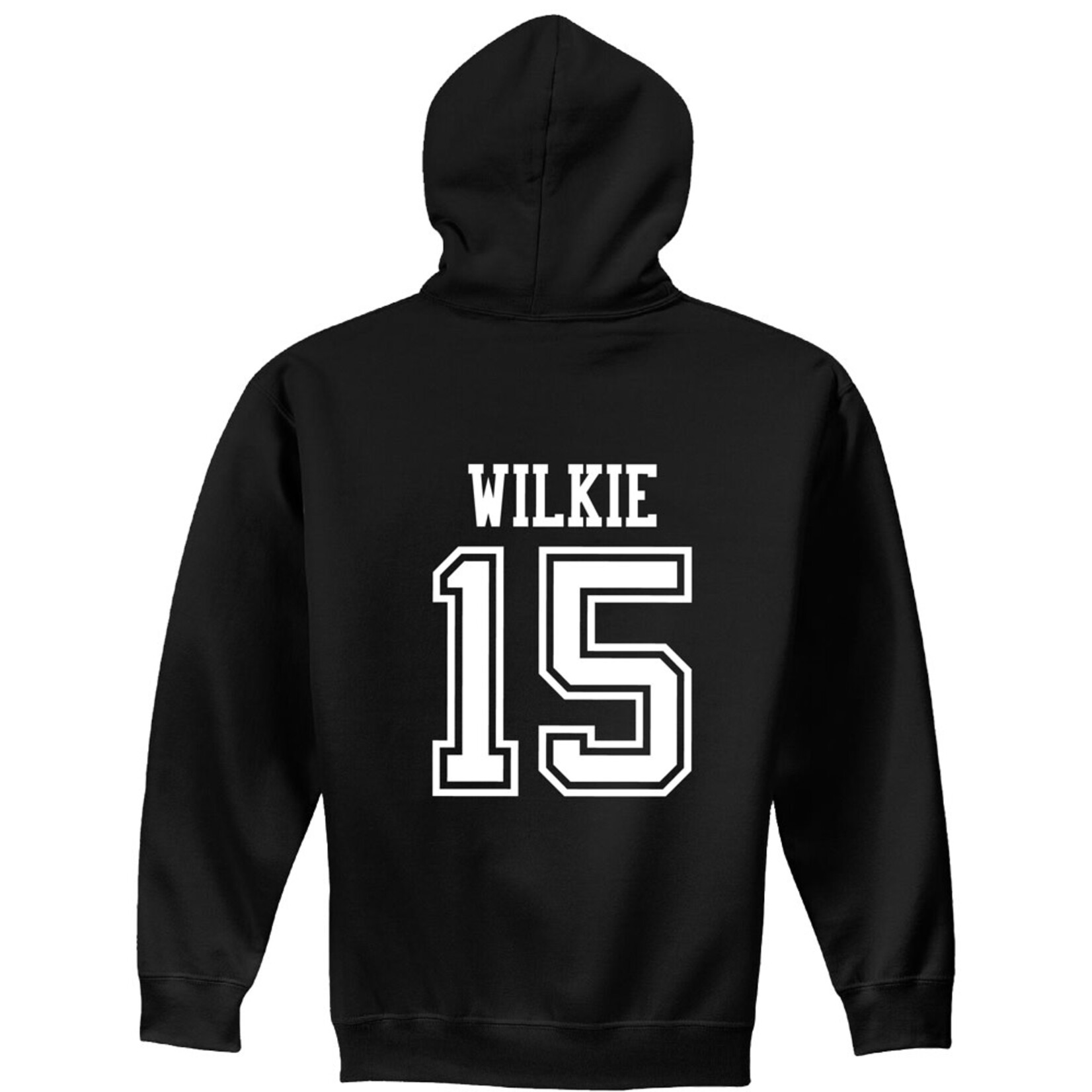 AHUNDYP #15 Carter Wilkie North Dakota Hockey Sport Adult Hood