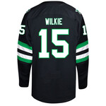 Beauty Unis #15 Carter Wilkie North Dakota Hockey Beauty Youth Jersey