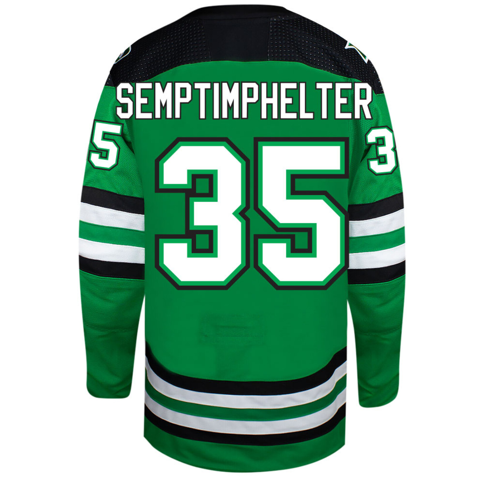 AHUNDYP #35 TJ Semptimphelter Adidas Authentic North Dakota Hockey Jersey