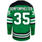 AHUNDYP #35 TJ Semptimphelter North Dakota Hockey SP Jersey