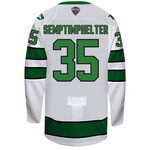 AHUNDYP #35 TJ Semptimphelter North Dakota Hockey Beauty Youth Jersey