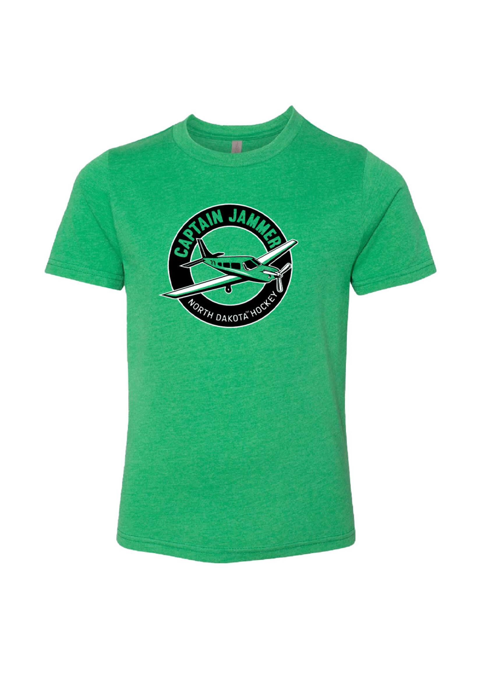 AHUNDYP Captain Jammer ND Hockey Youth Tee