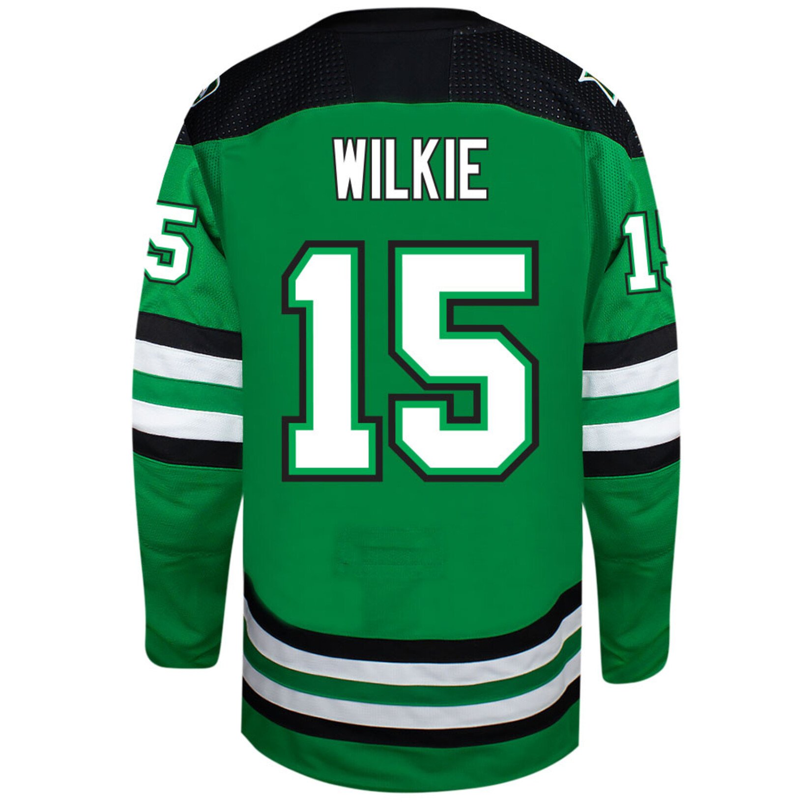 AHUNDYP #15 Carter Wilkie Adidas Authentic North Dakota Hockey Jersey