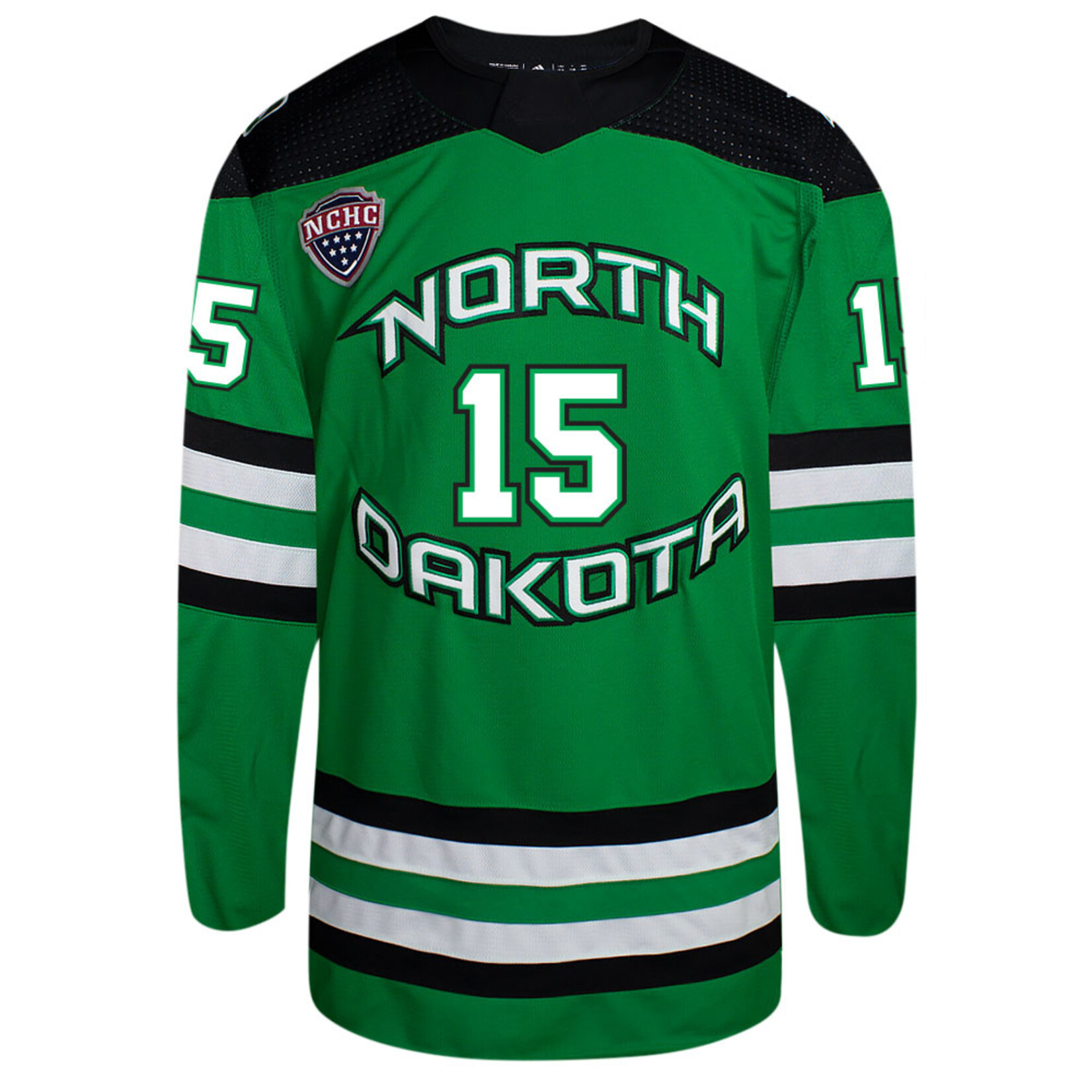 Beauty Unis #15 Carter Wilkie North Dakota Hockey Beauty Youth Jersey